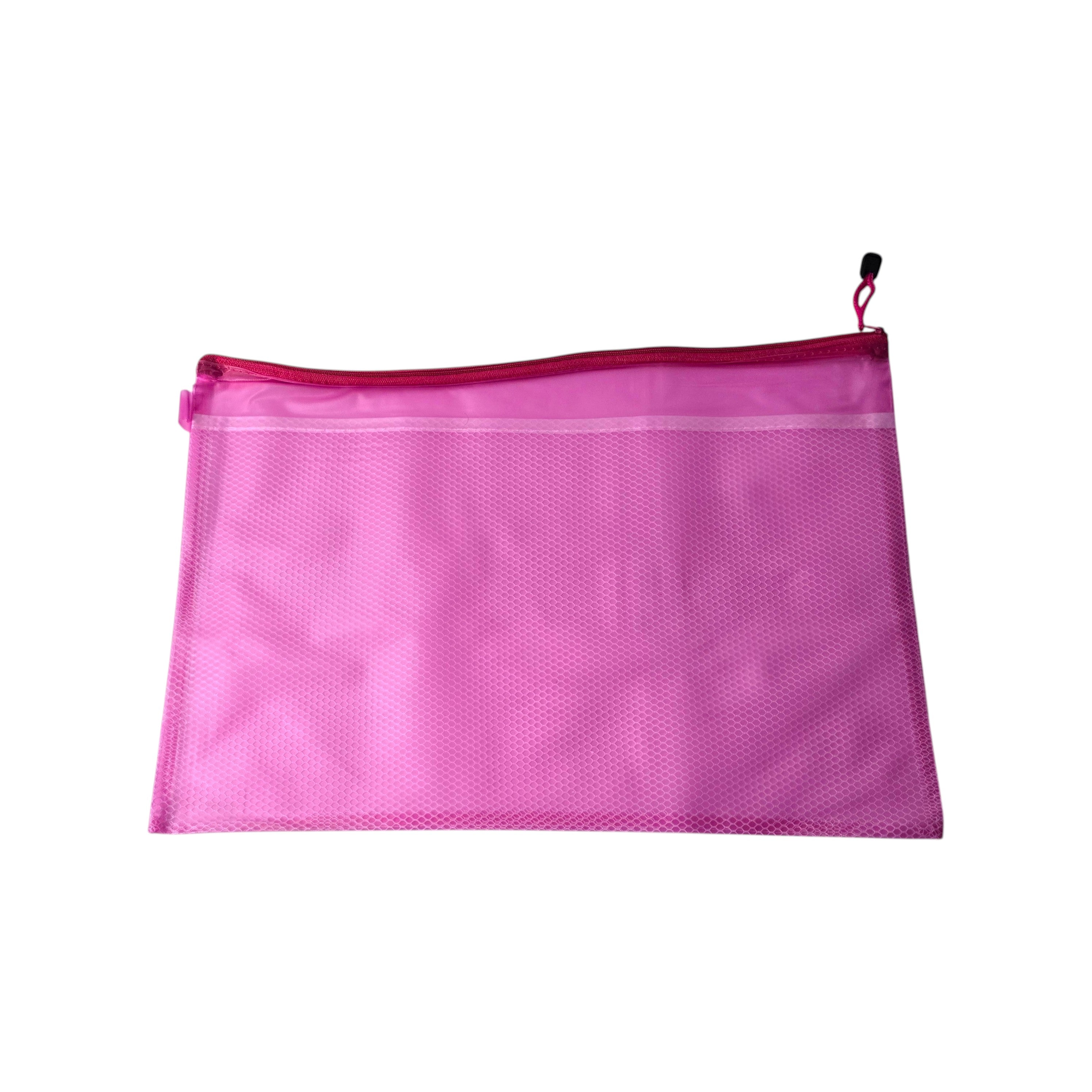 A3 Mesh Zipper Document Bag