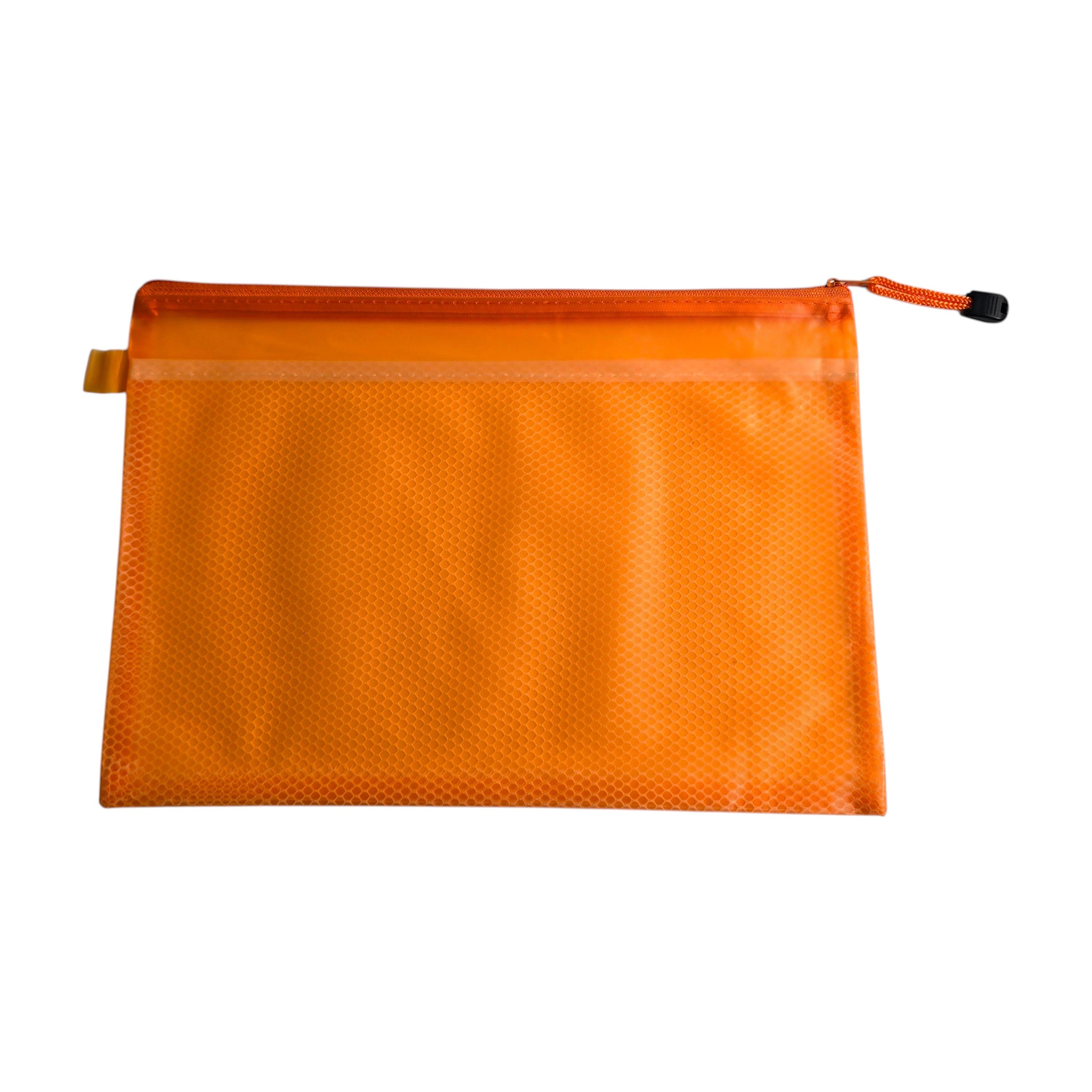 A4 Mesh Zipper Document Bag