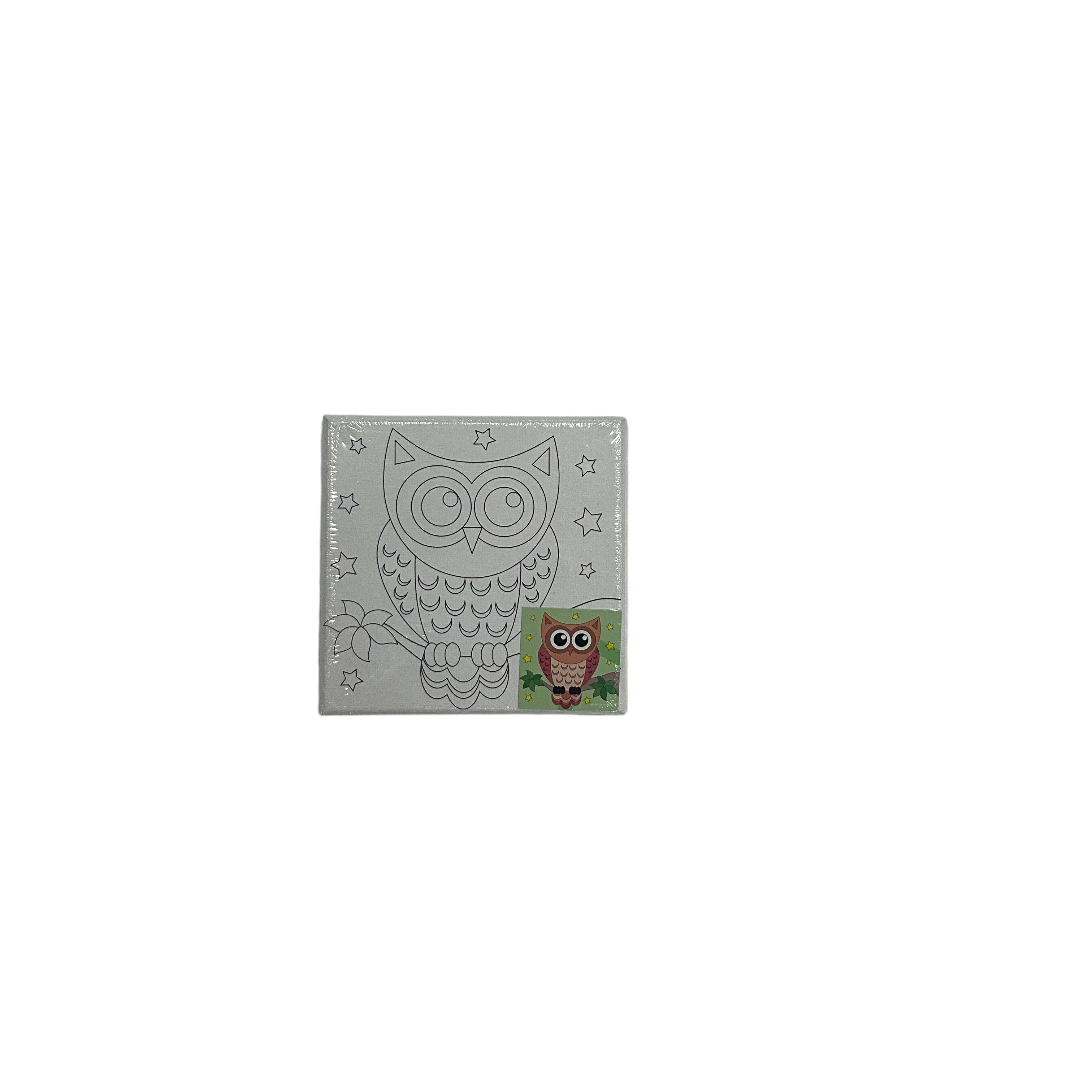 Kids DIY Canvas Painting Set 15*15