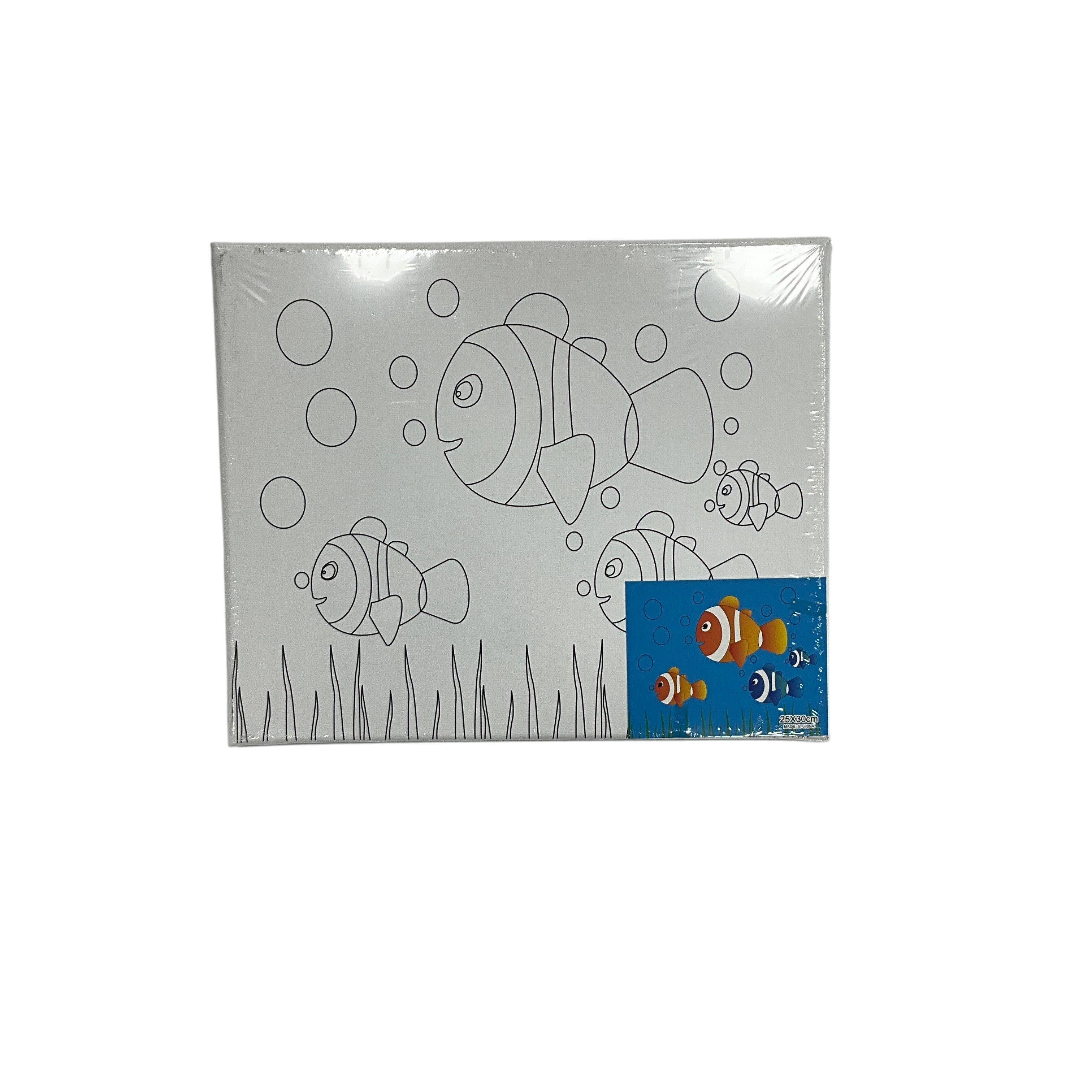 Kids DIY Canvas Painting Set 25*30