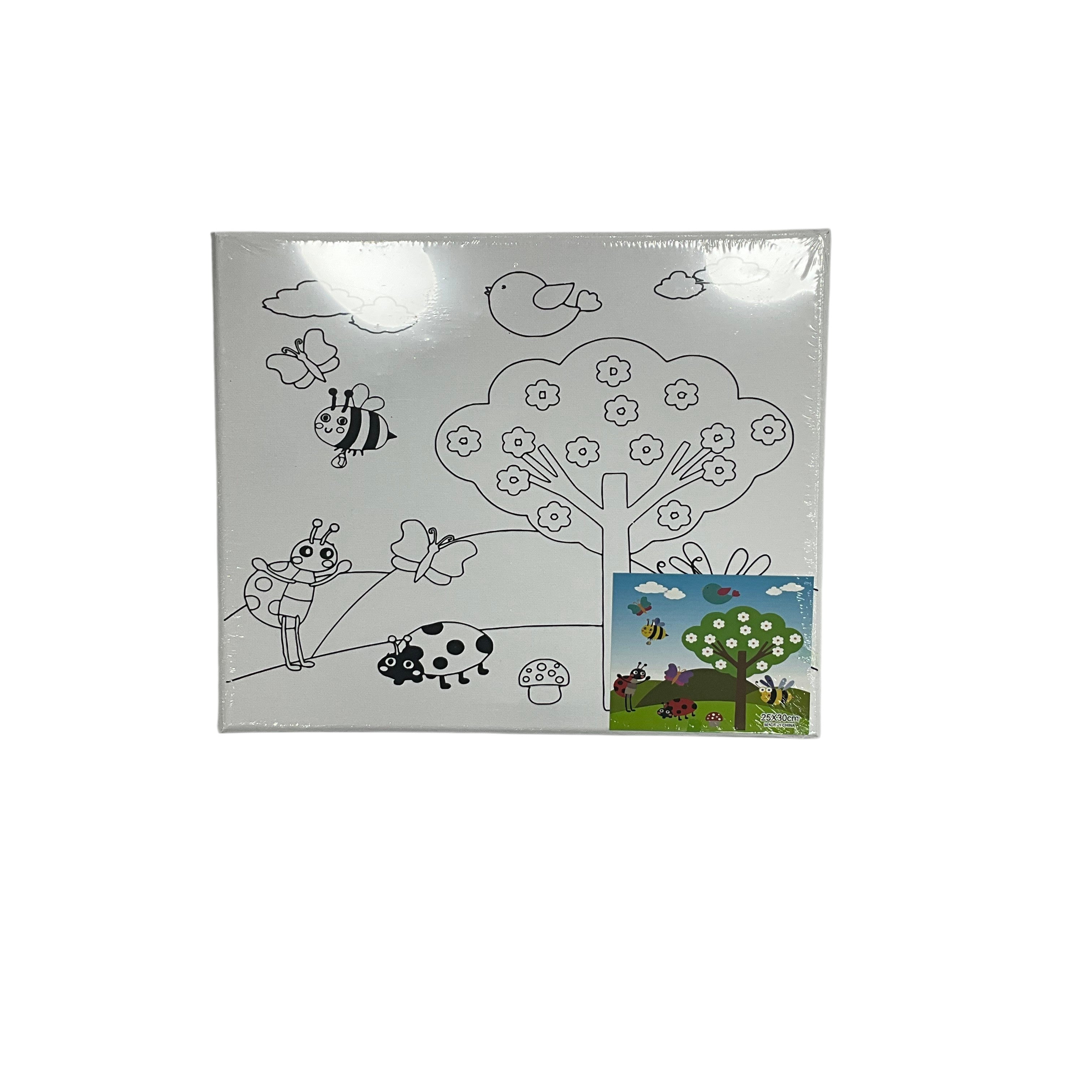 Kids DIY Canvas Painting Set 25*30