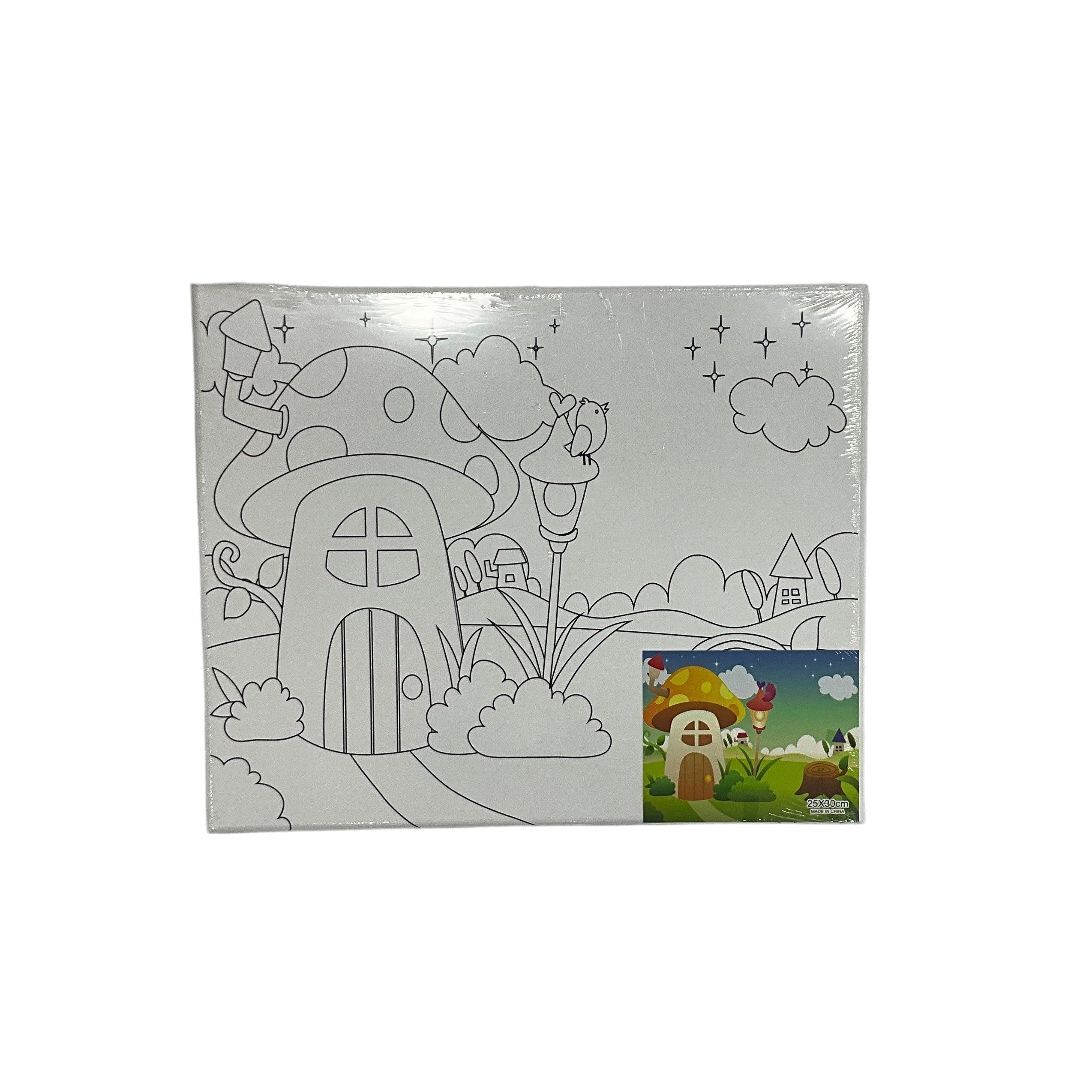 Kids DIY Canvas Painting Set 25*30