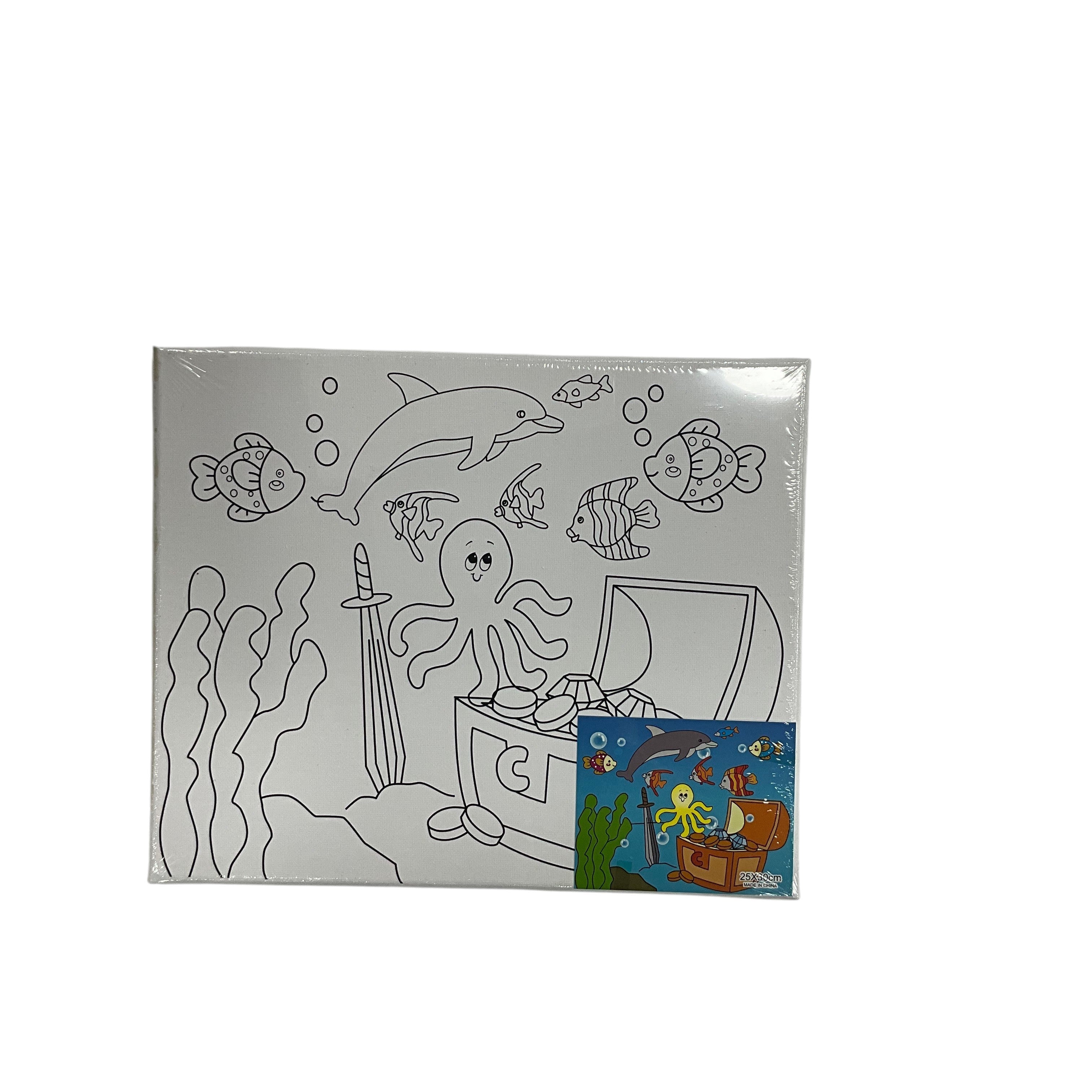 Kids DIY Canvas Painting Set 25*30