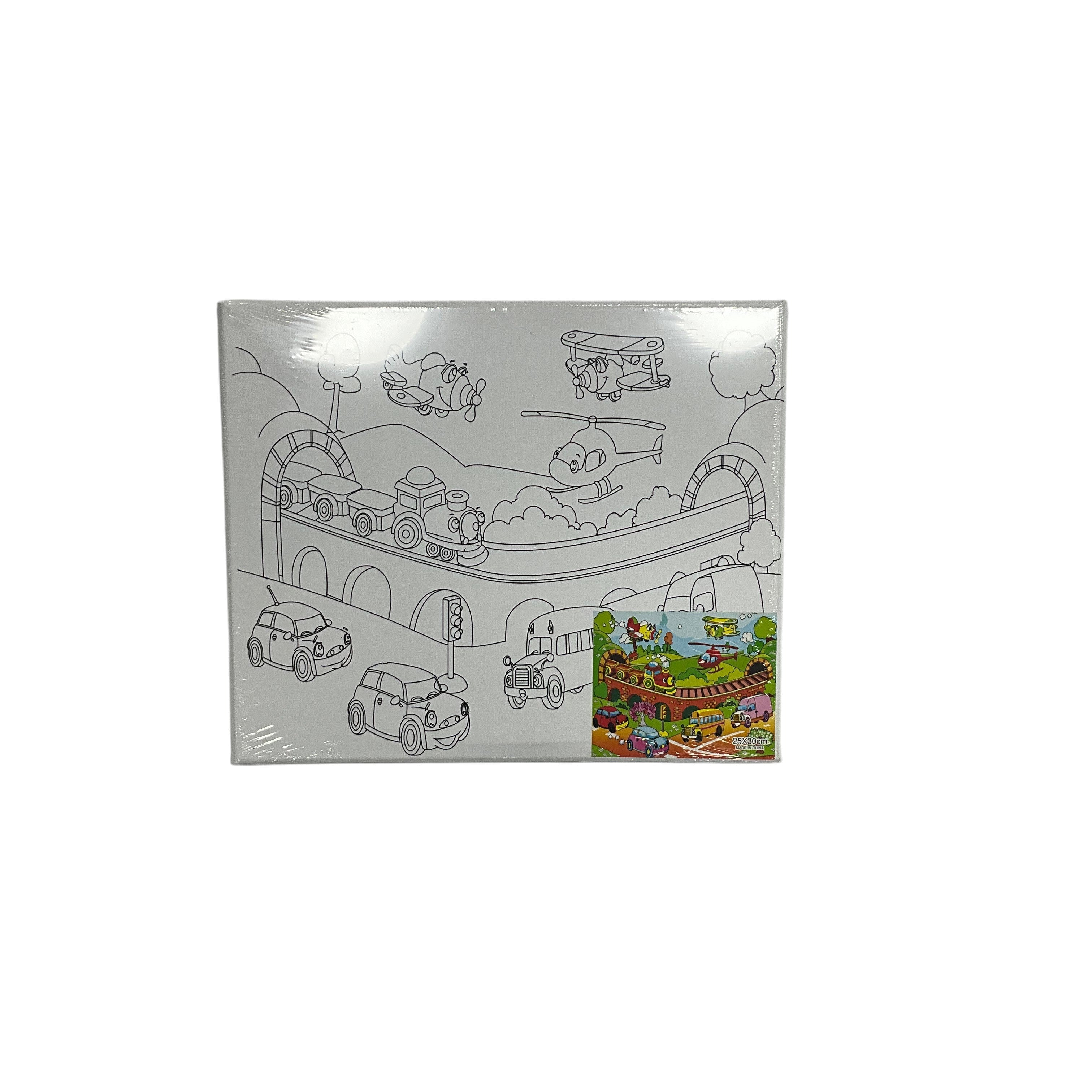 Kids DIY Canvas Painting Set 25*30