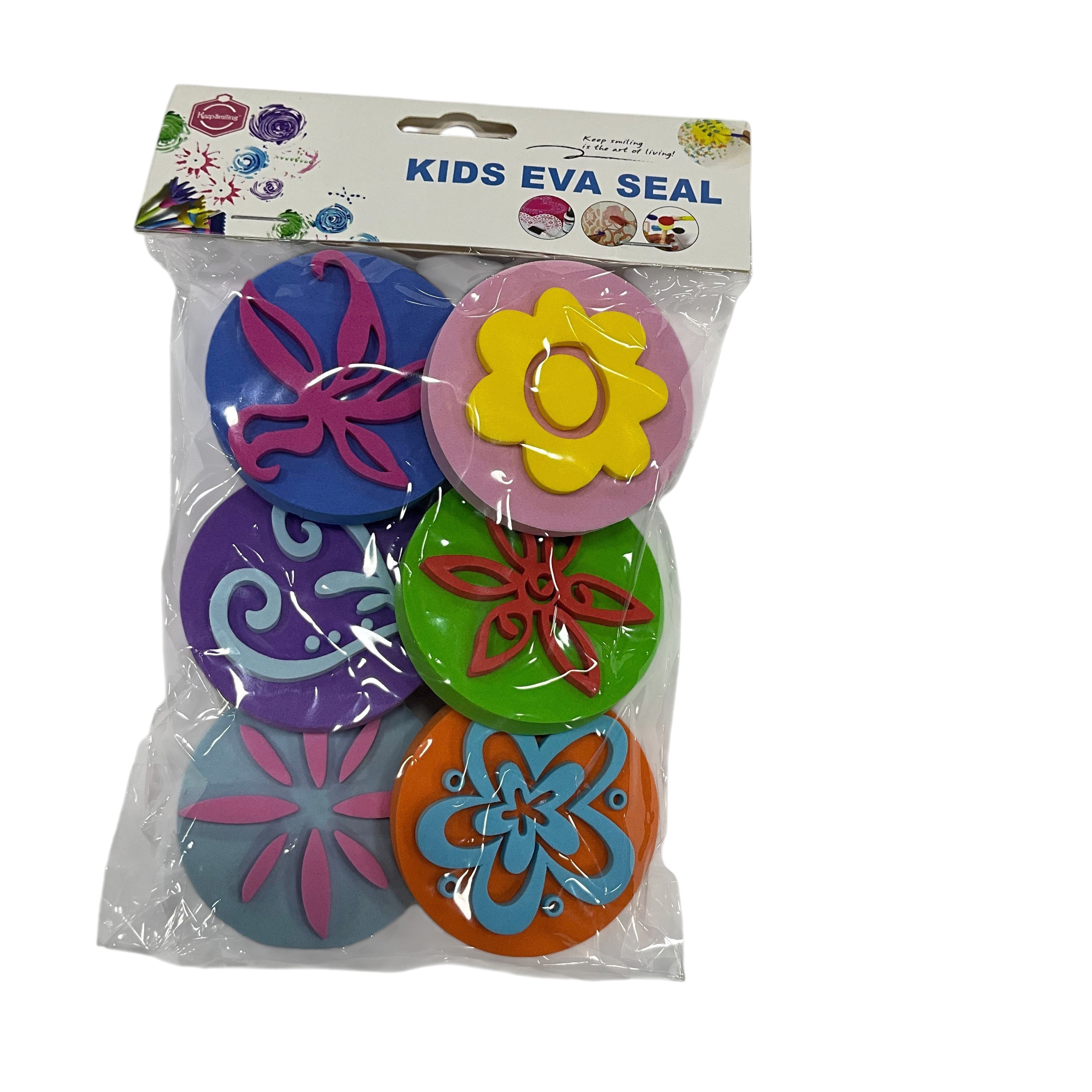 Kids EVA Stamp Set Assorted Shapes