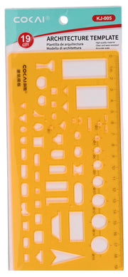 19cm Architecture Template Ruler