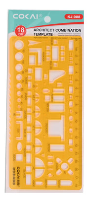 18cm Architect Combination Template