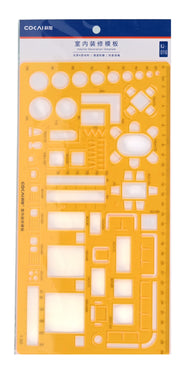 Interior Decoration Template Ruler