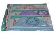 30cm Geometric Ruler Set