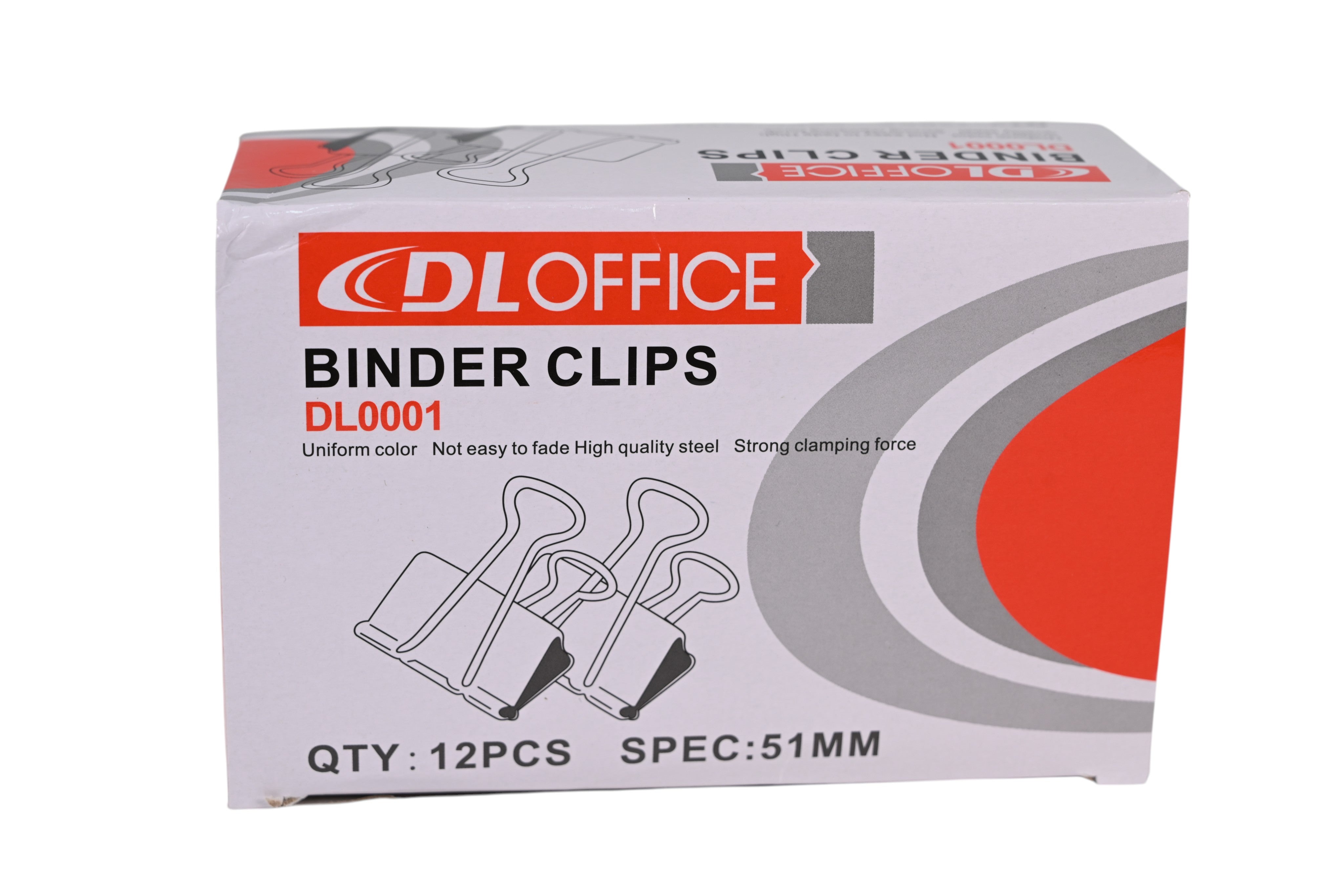 Black Binder Clips