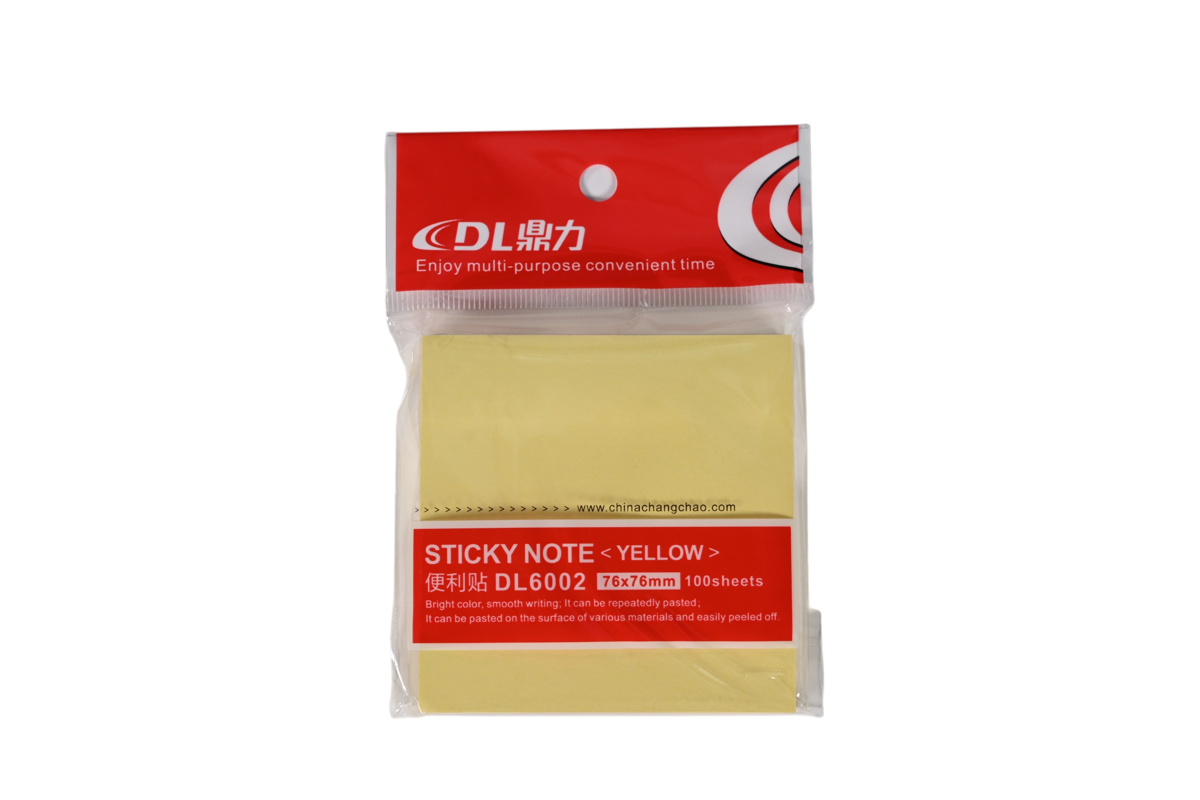 DL Yellow Sticky Notes