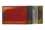 Luxury Thank You certificate cover