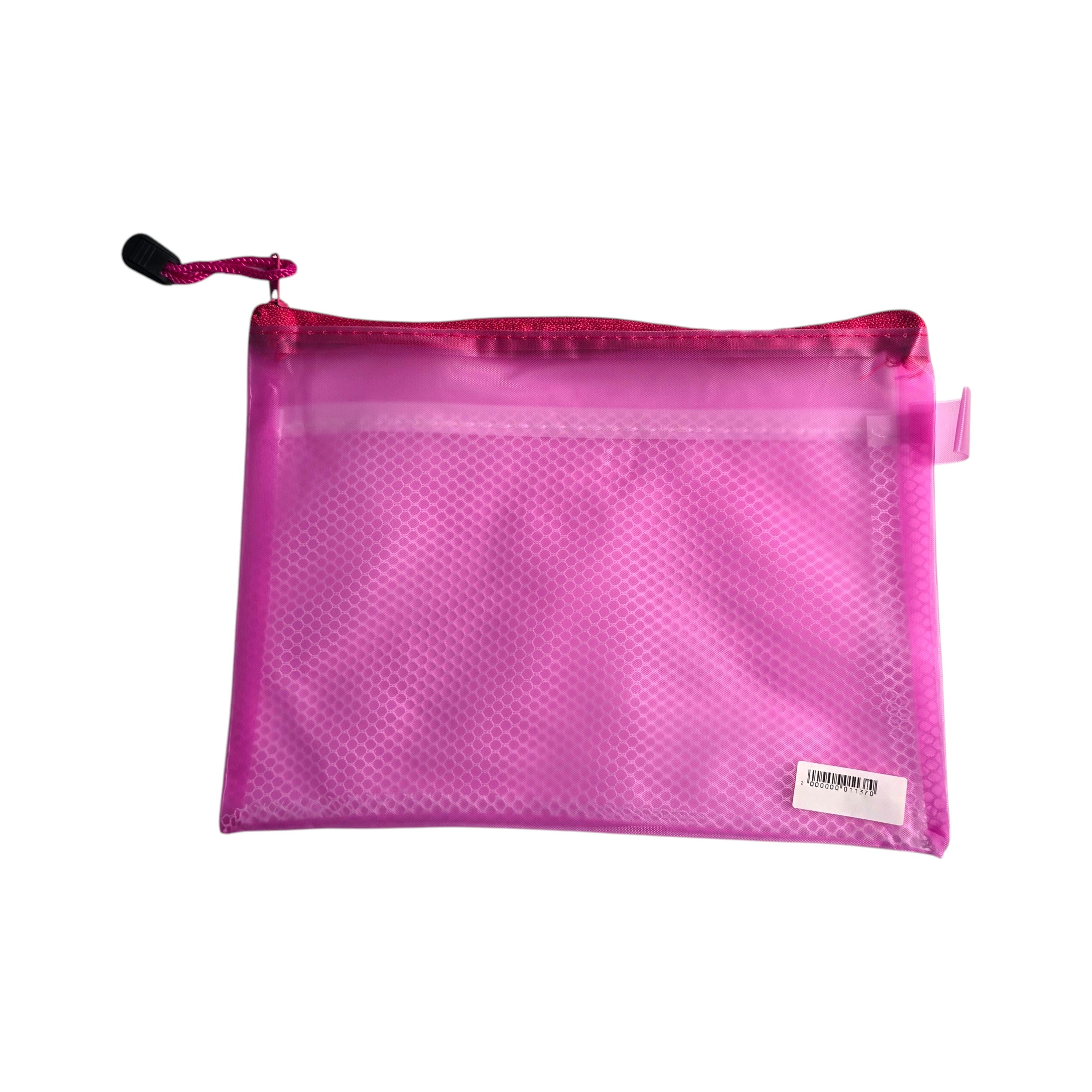A5 Mesh Zipper Document Bag