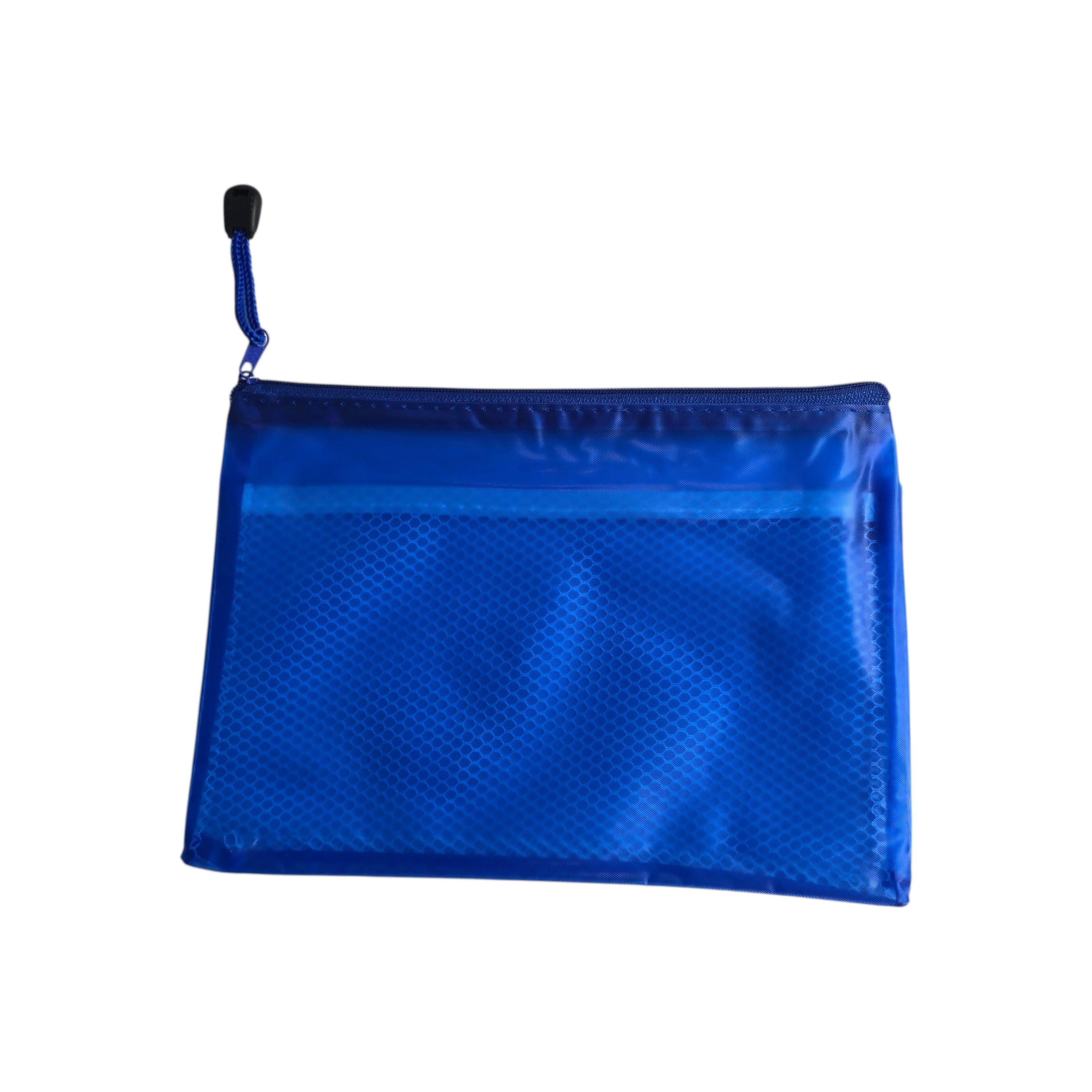 A5 Mesh Zipper Document Bag