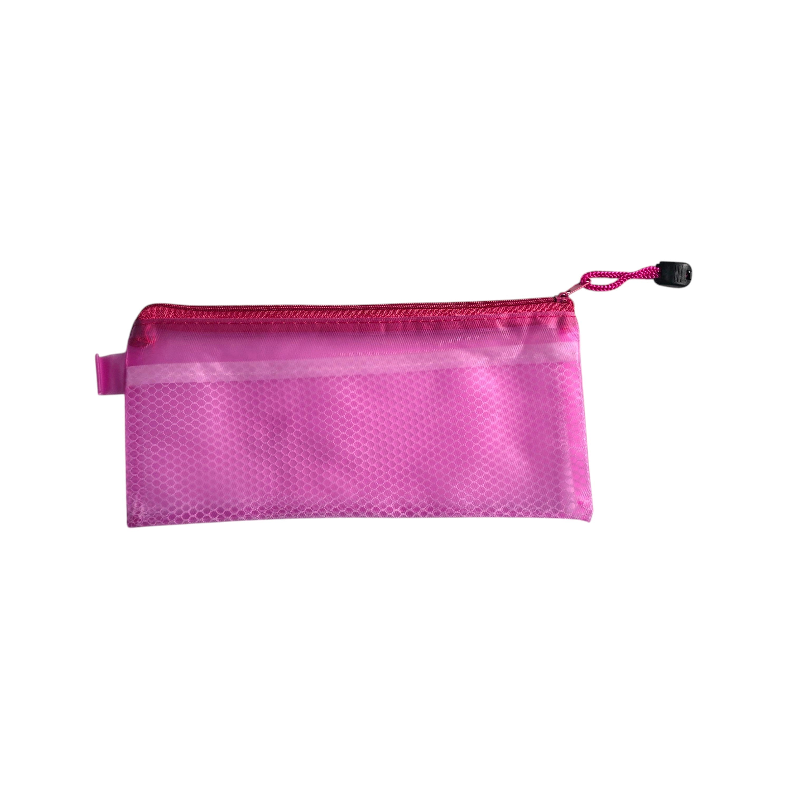 Mesh Zipper Document Bag 23*11CM