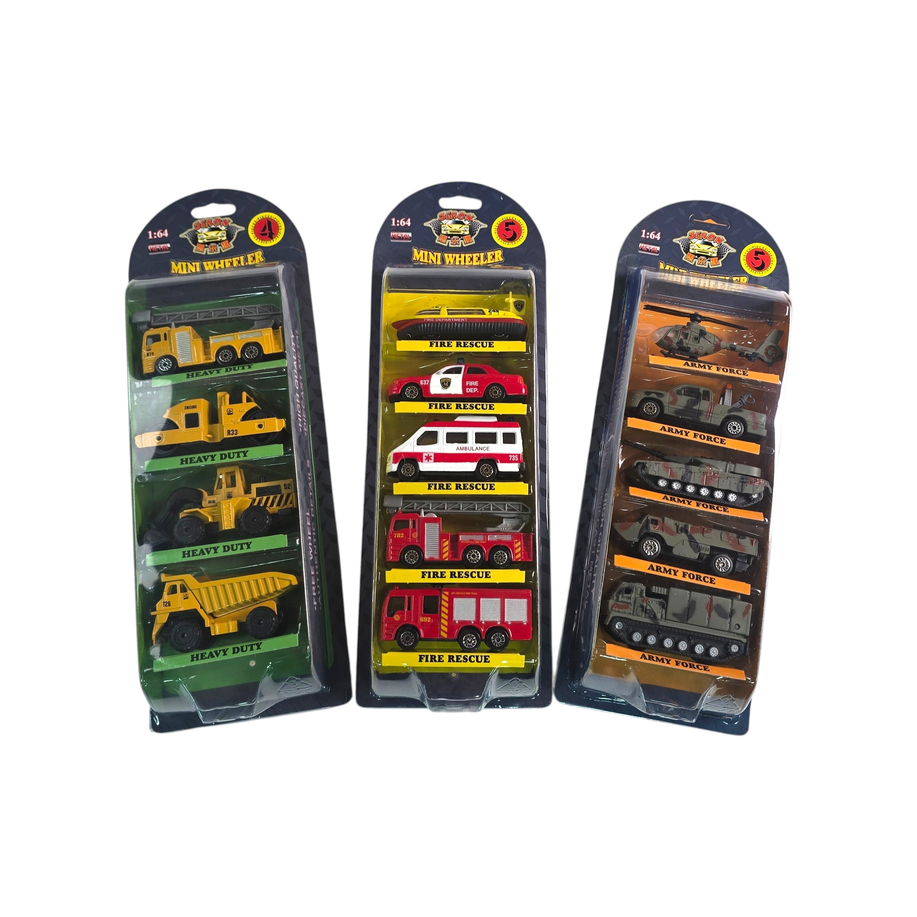 Mini Wheeler Vehicle Set
