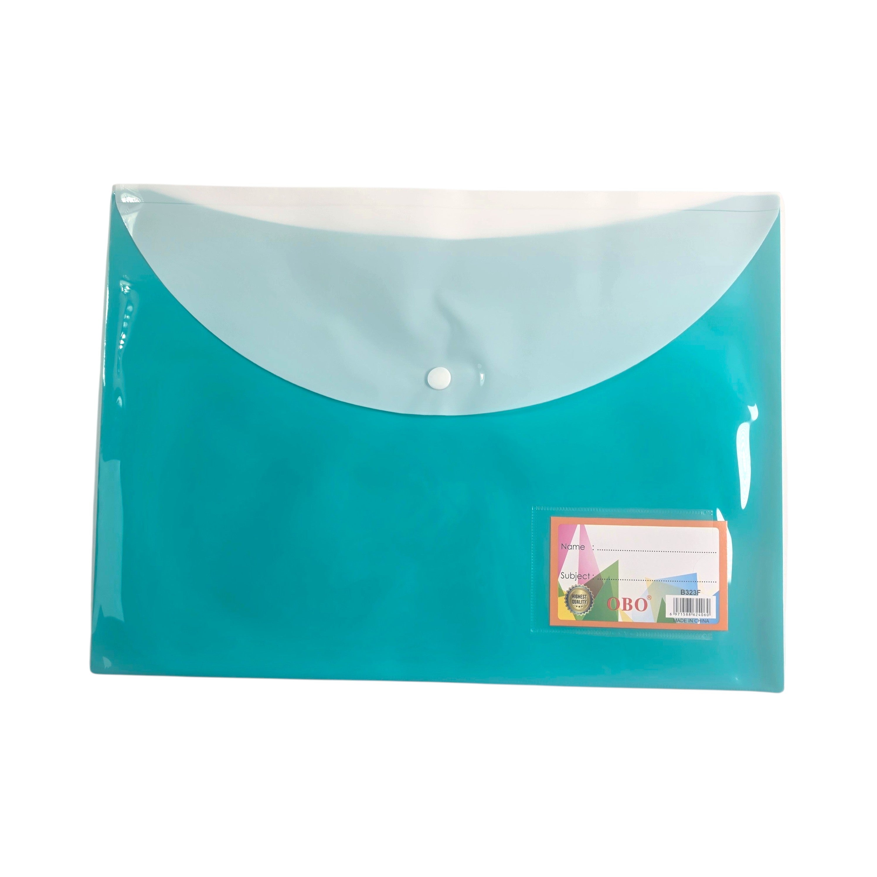A4 Snap Button Document Envelope