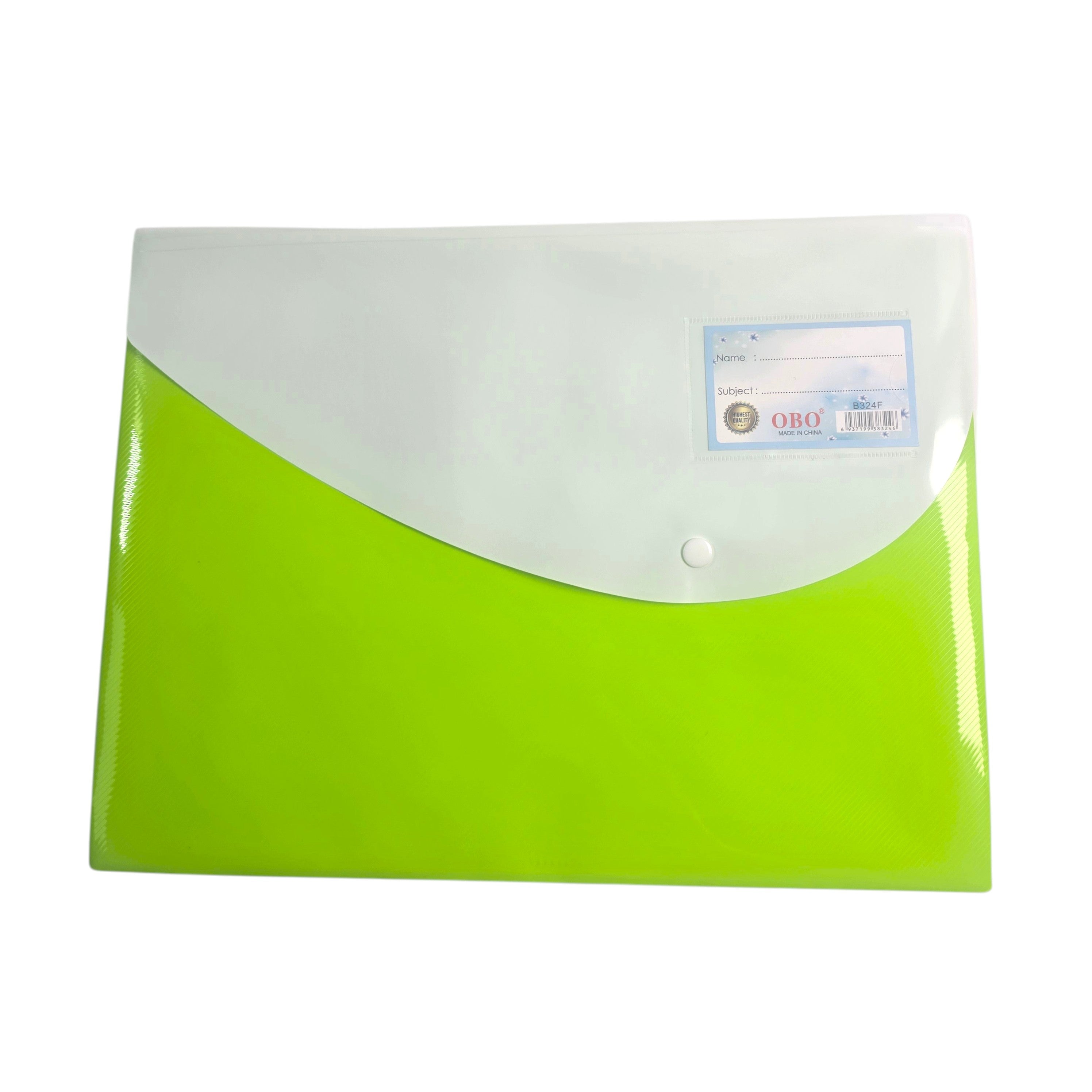 A4 Curved Flap Document Envelope