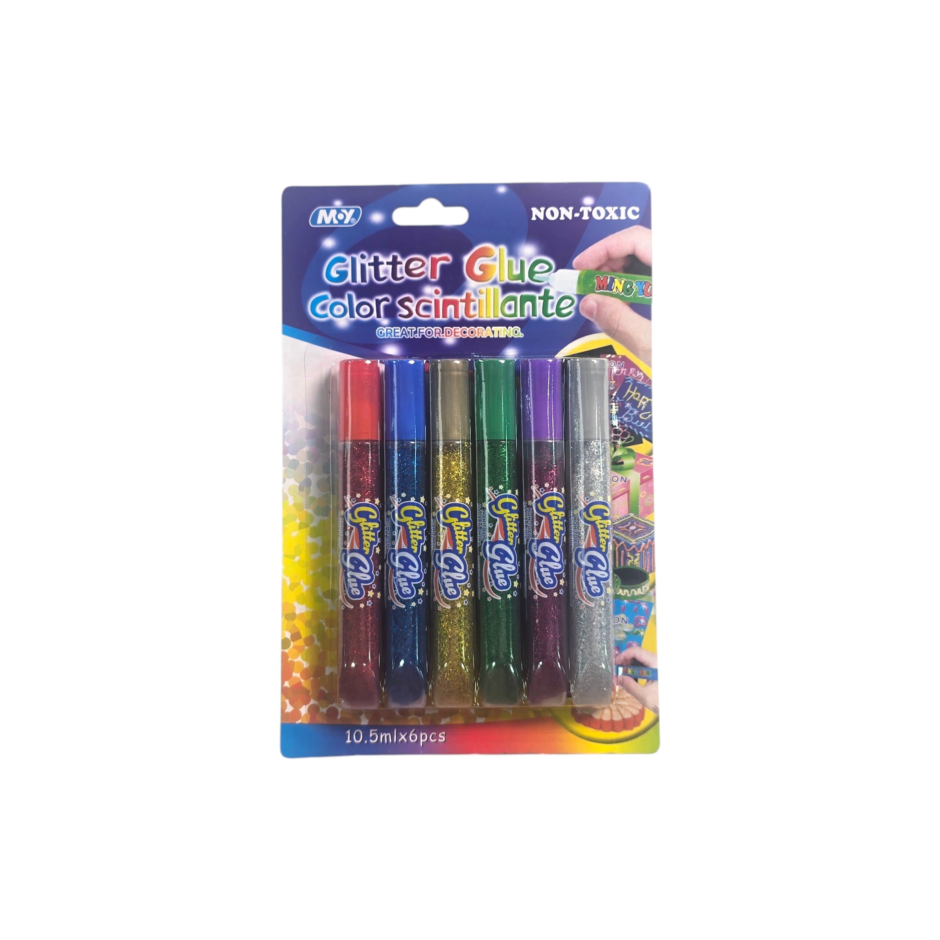 Glitter Glue Pens Set 6 Colors