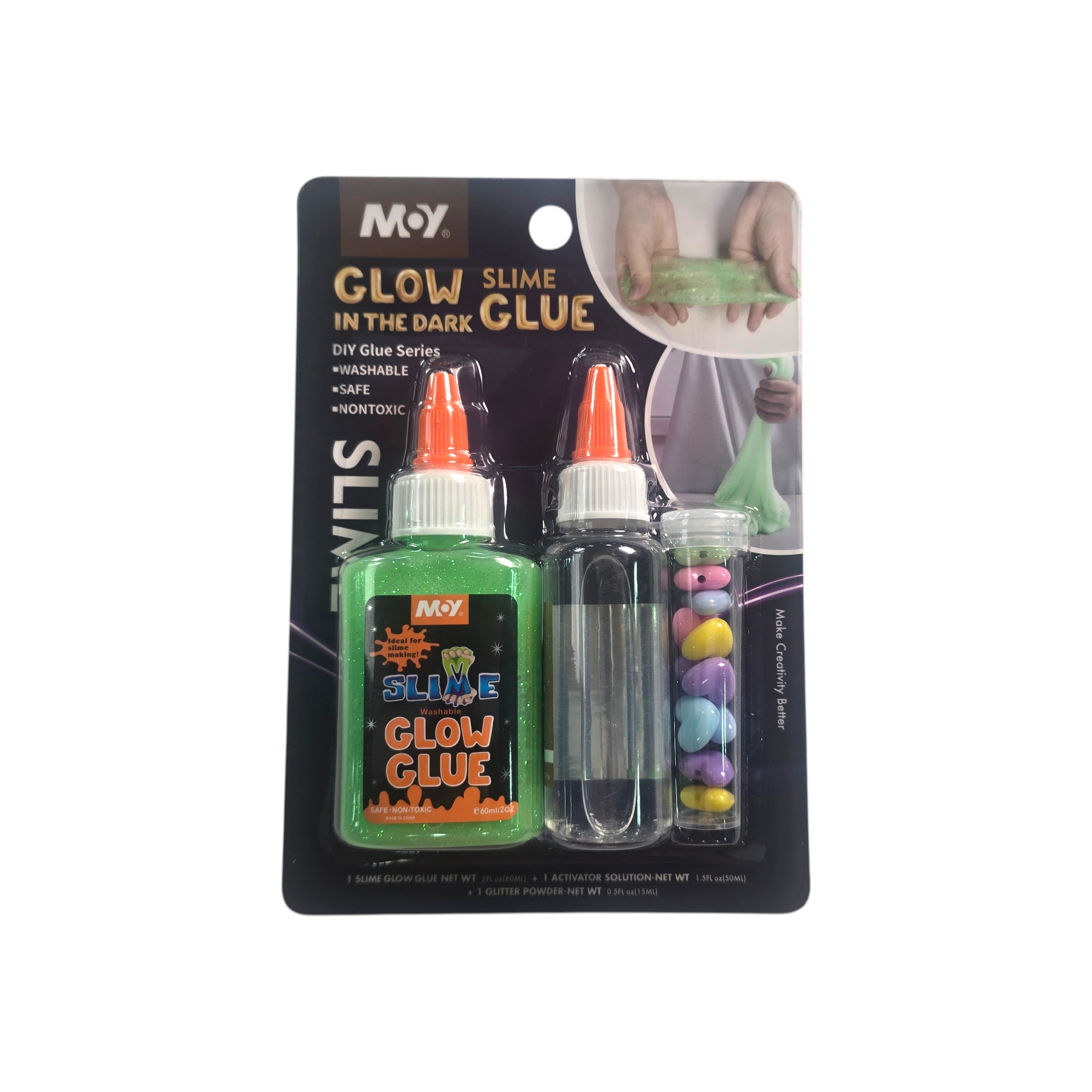 Glow In The Dark Slime Glue Kit
