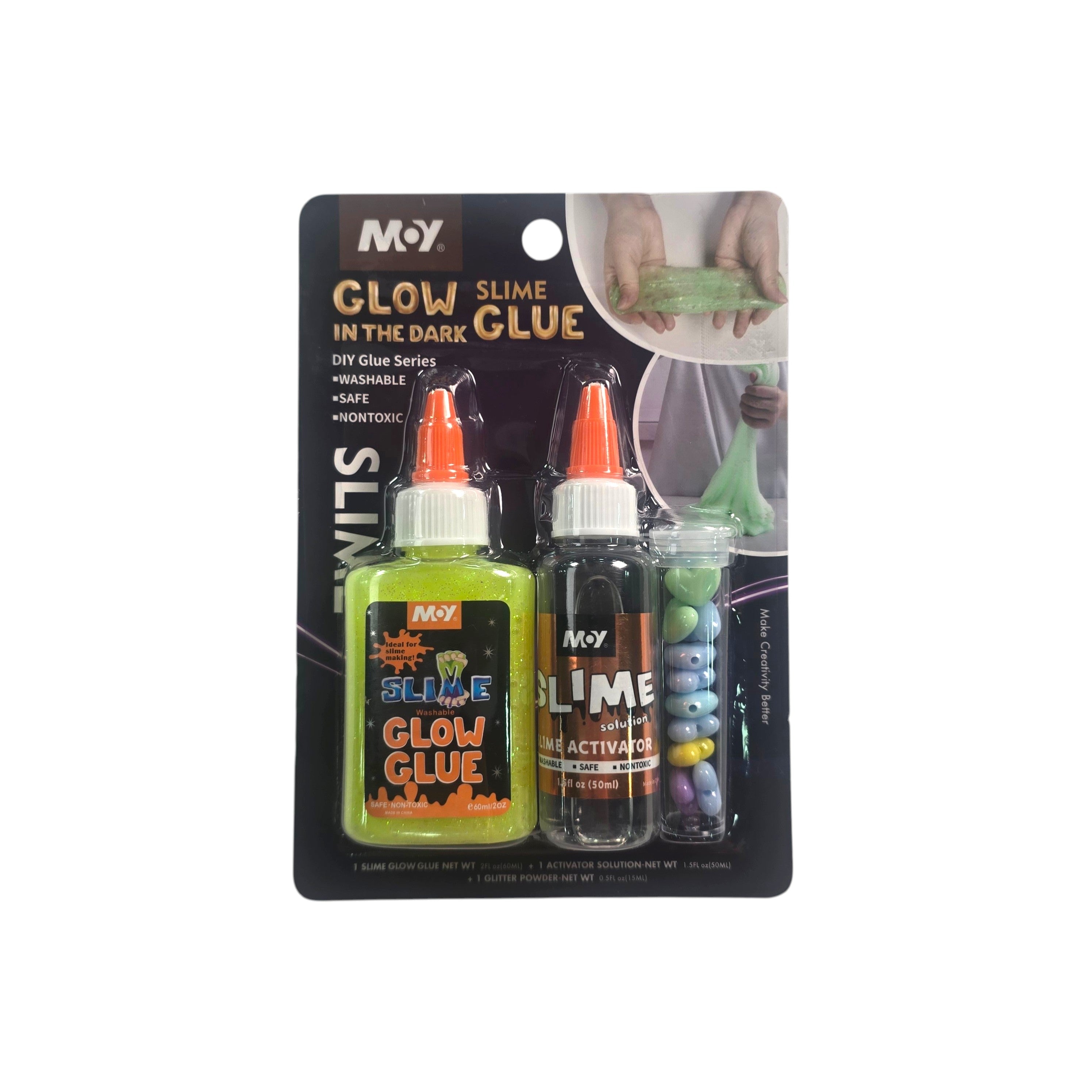 Glow In The Dark Slime Glue Kit
