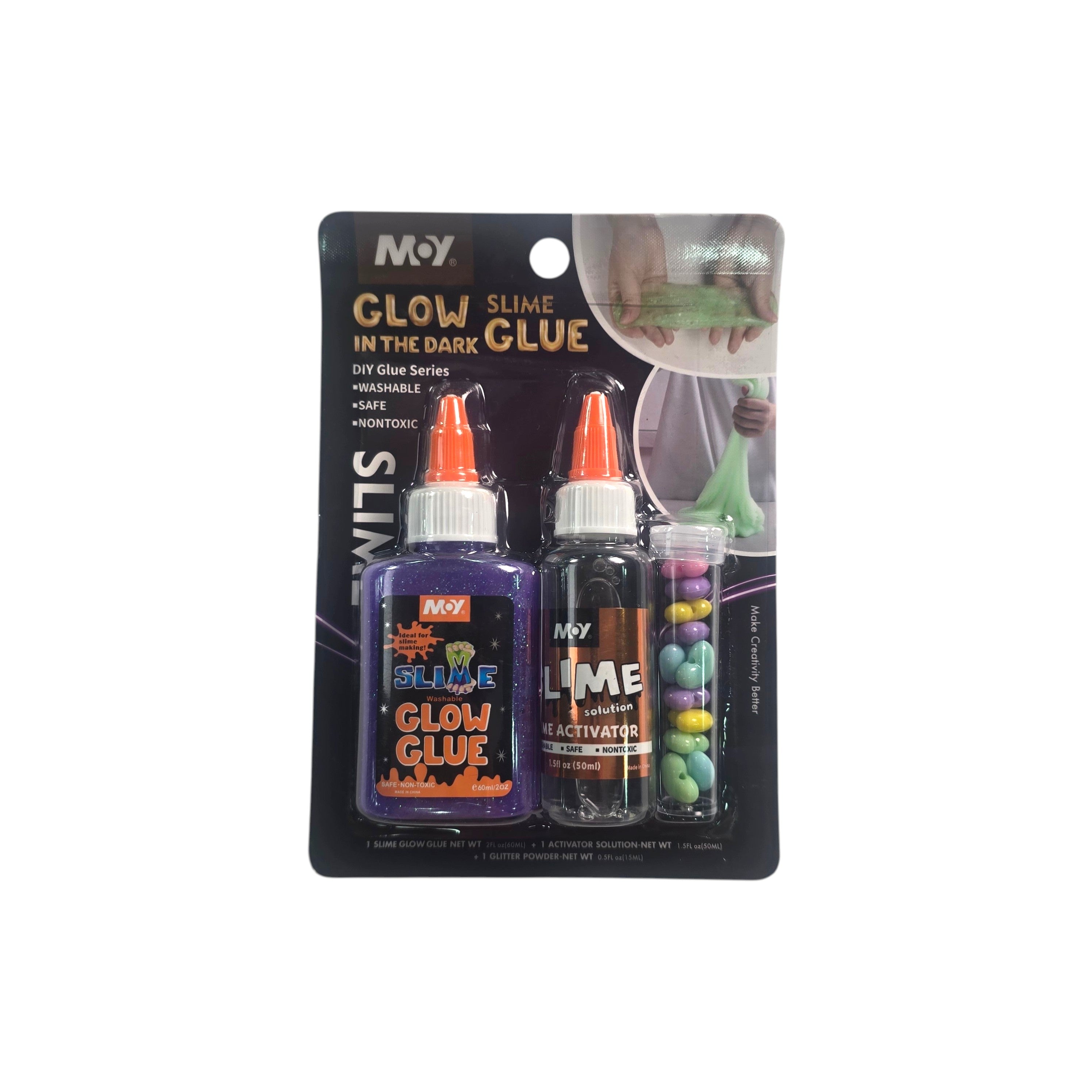 Glow In The Dark Slime Glue Kit