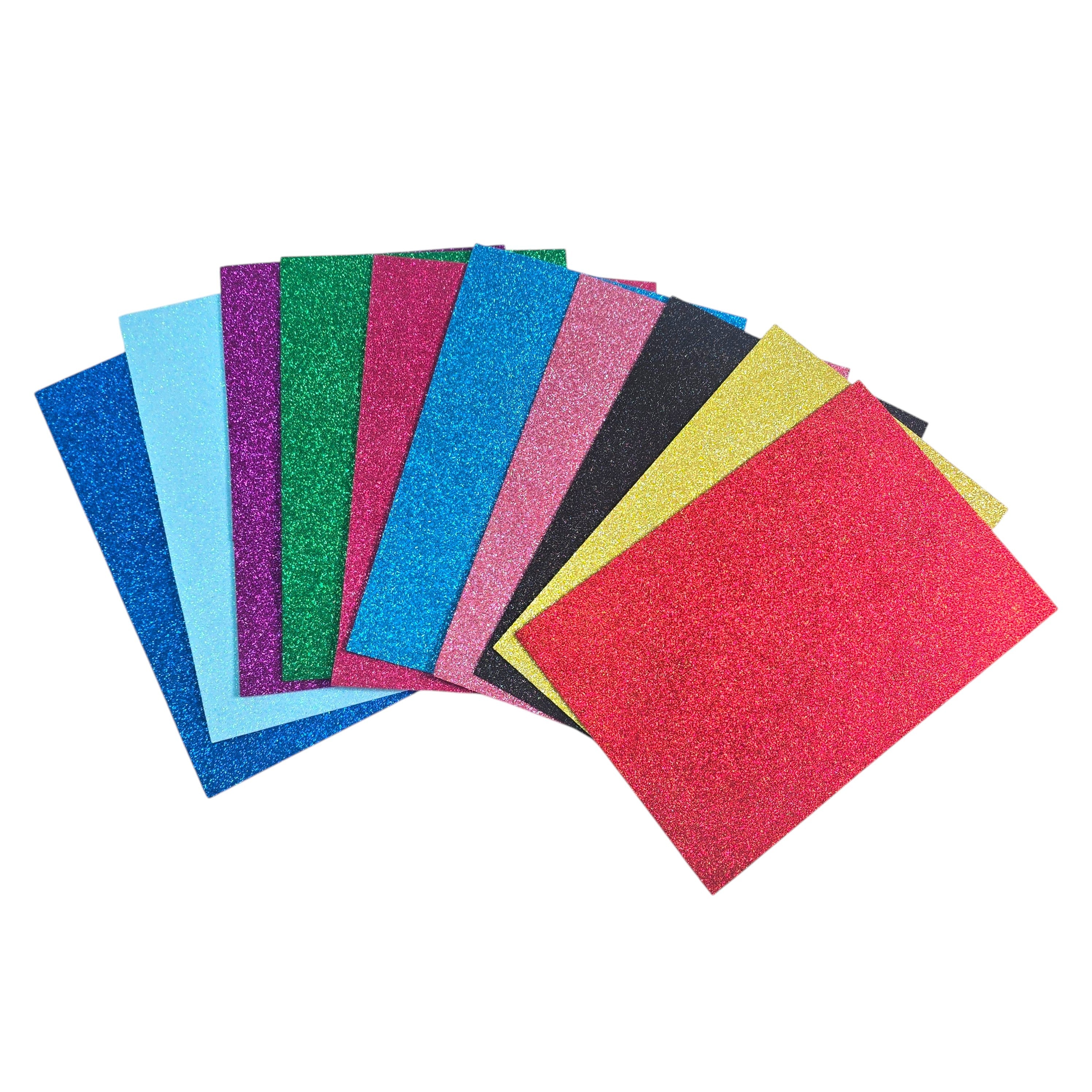 EVA Foam Glitter Sheets A4