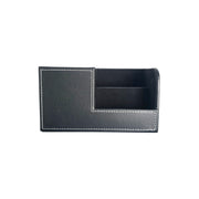 Leather Desk Organizer Pen Holder