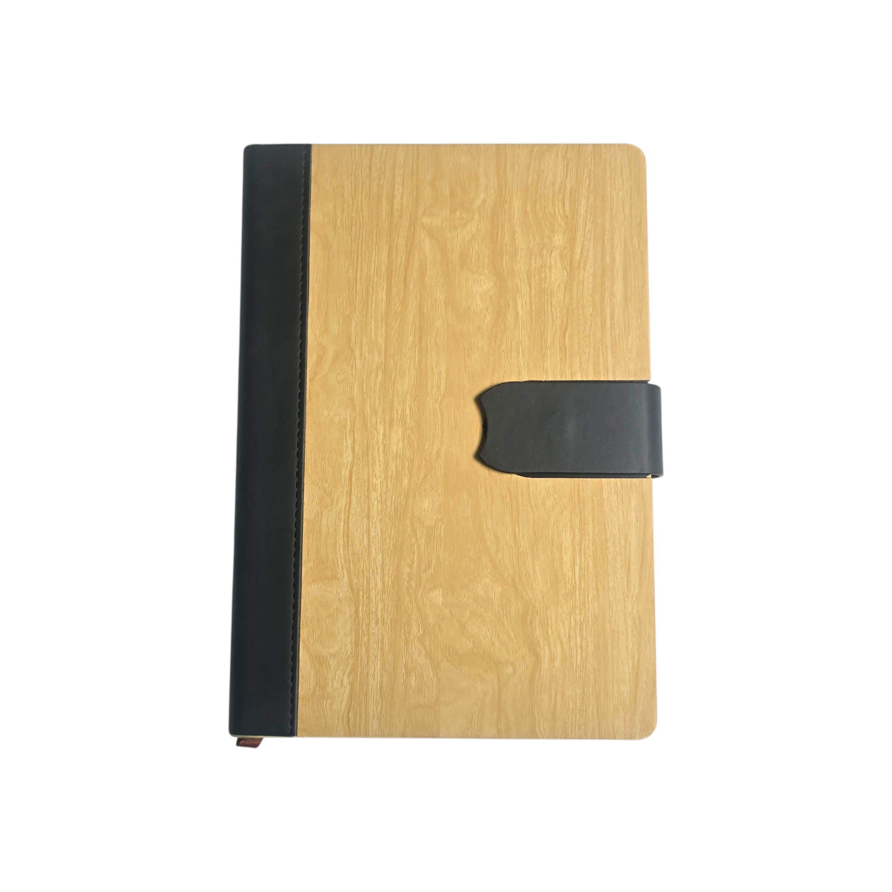 Wood Cover Executive Notebook A5