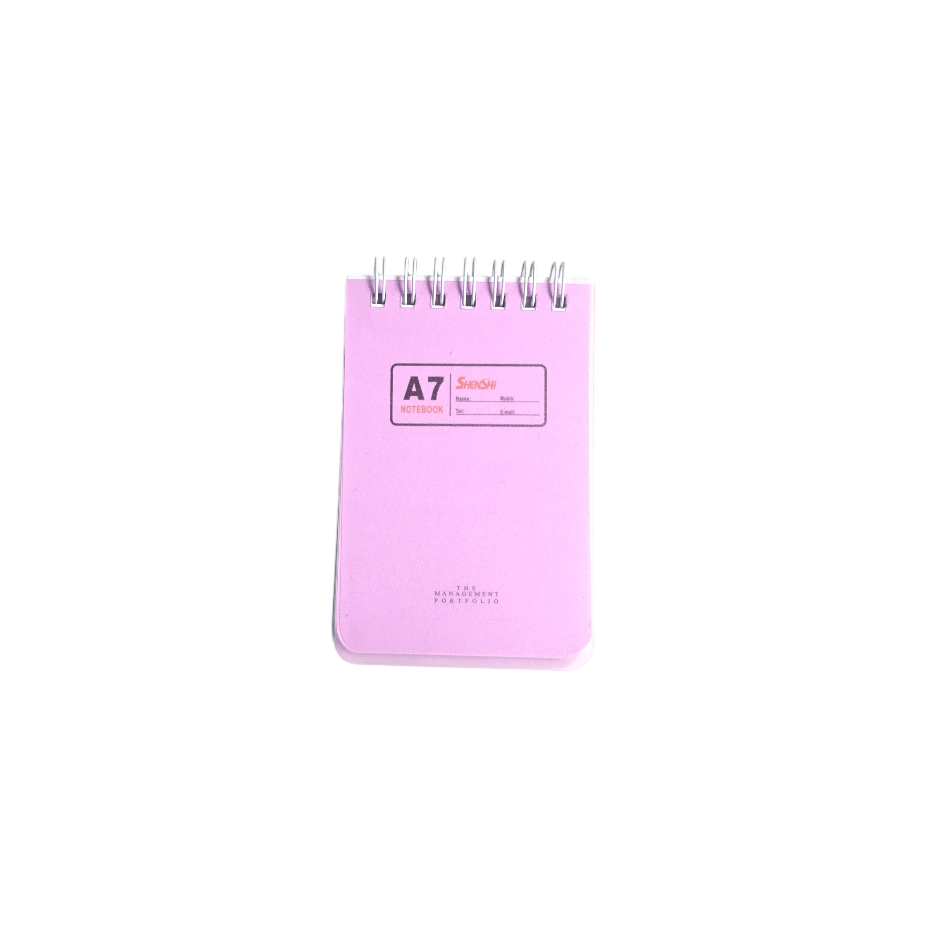 A7 Spiral Pocket Notebook