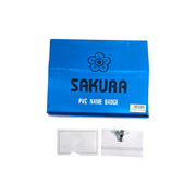 PVC Name Badge Holder with Clip 50/BOX