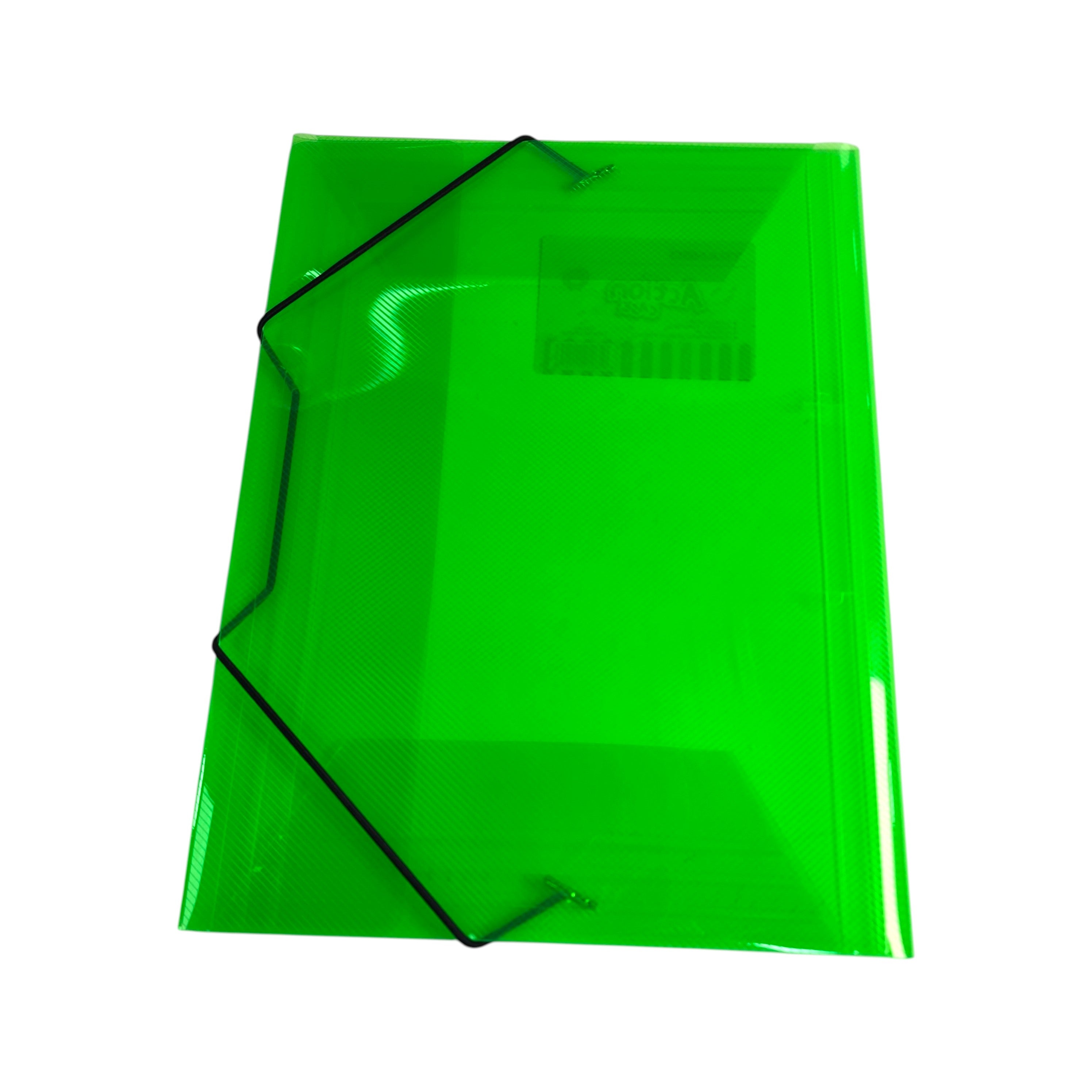 Expandable Plastic Document Folder