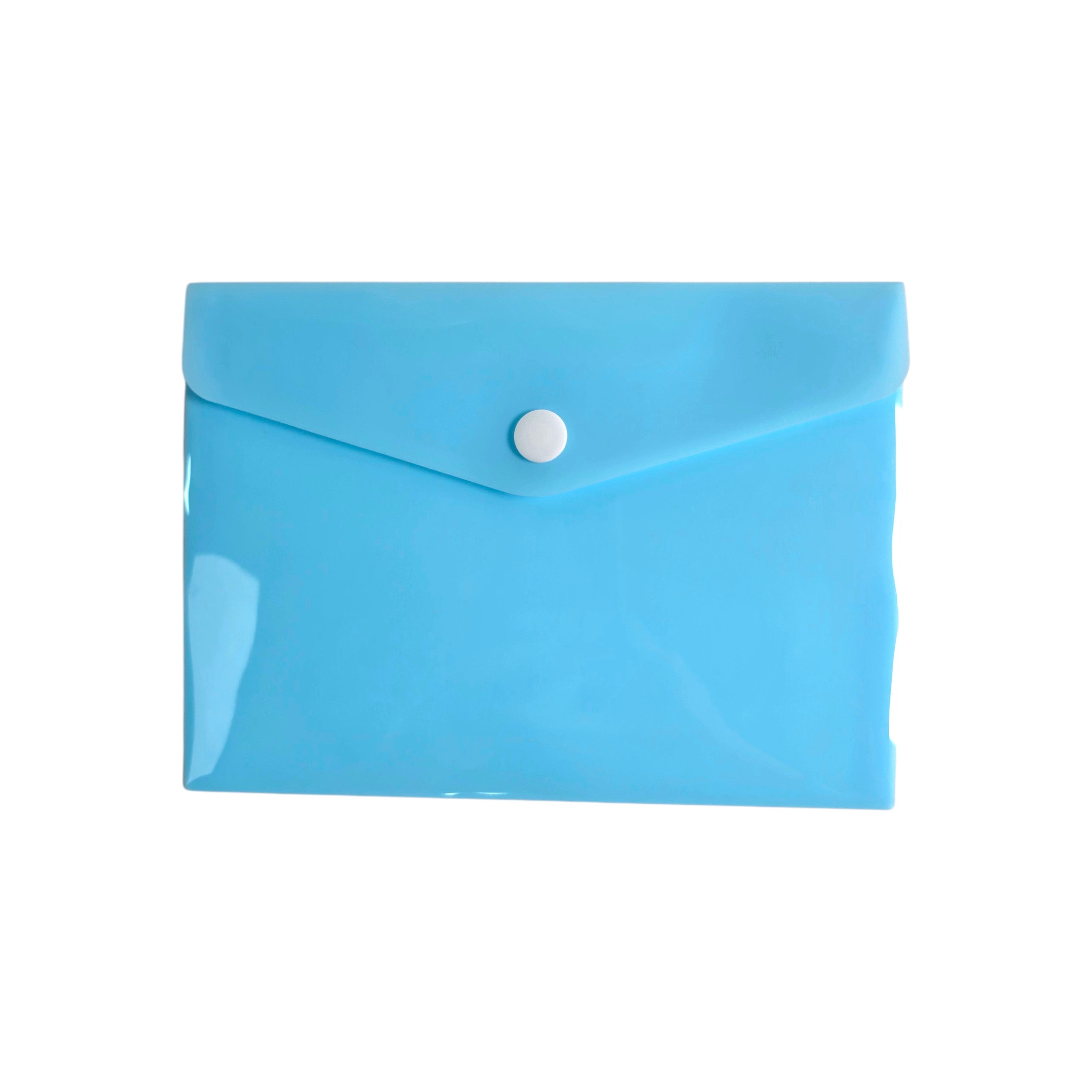 A6 Pastel Snap Button Document Envelope