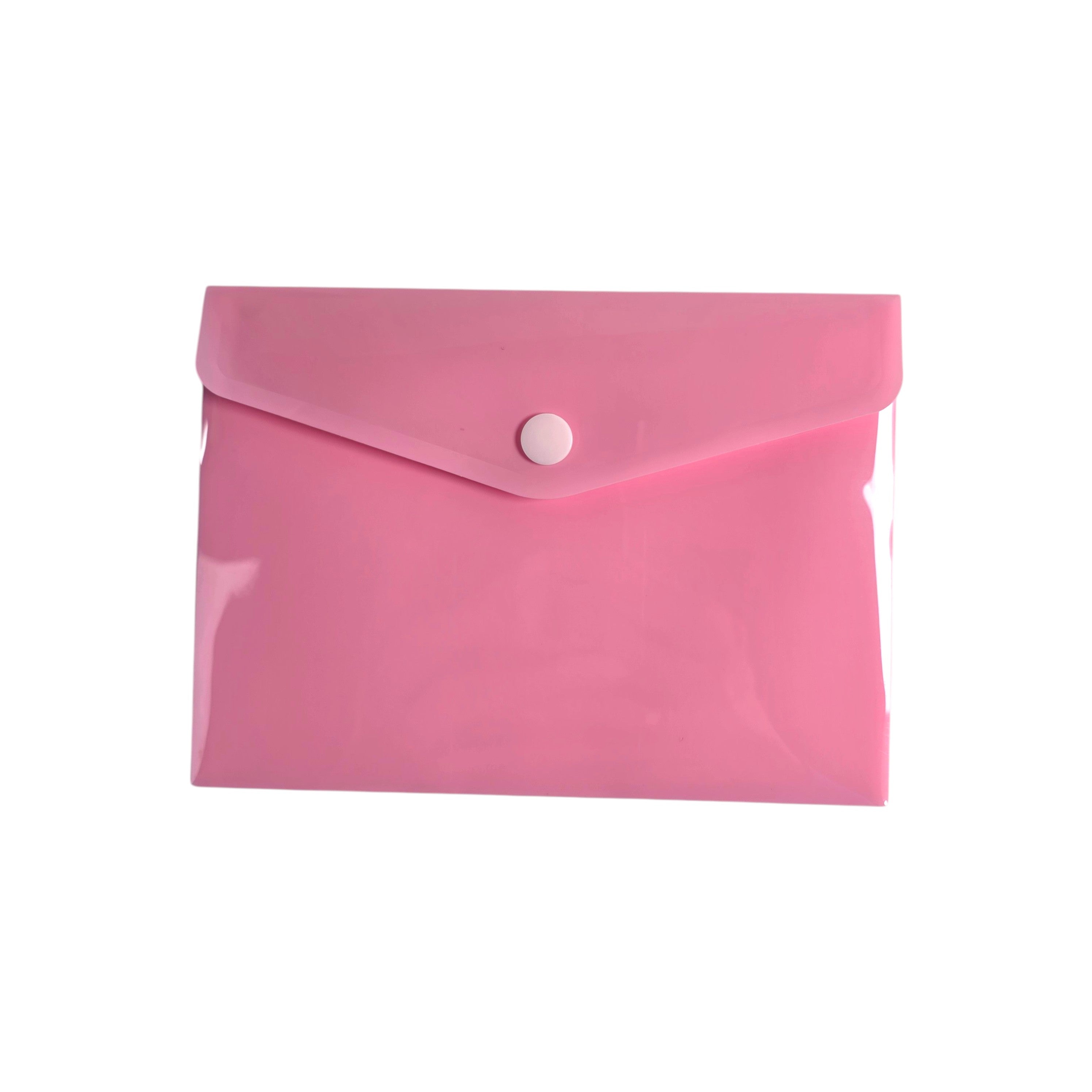 A6 Pastel Snap Button Document Envelope