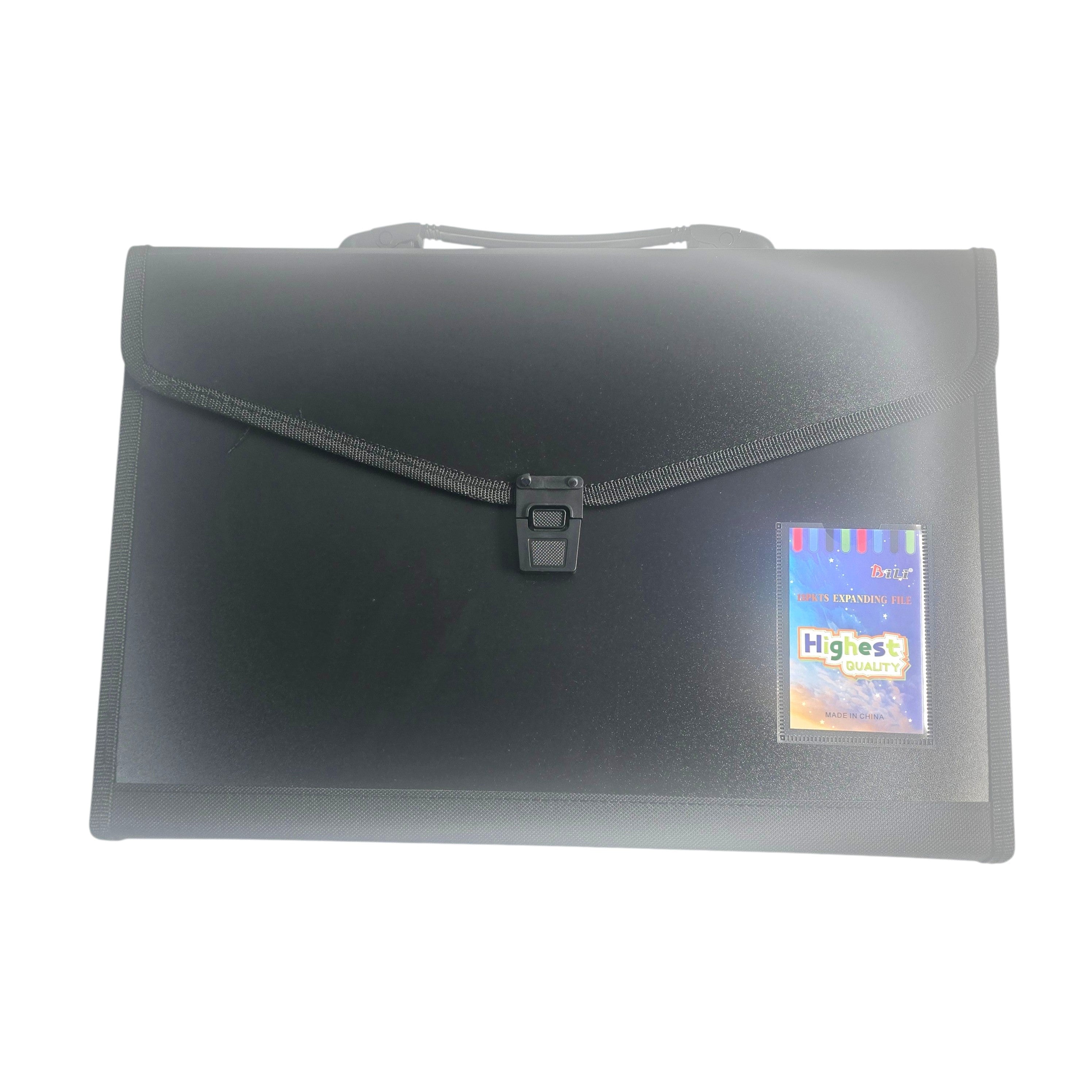 A4 Expanding File Case with Handle