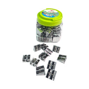 Metal Double Hole Pencil Sharpener 72PCS Pack