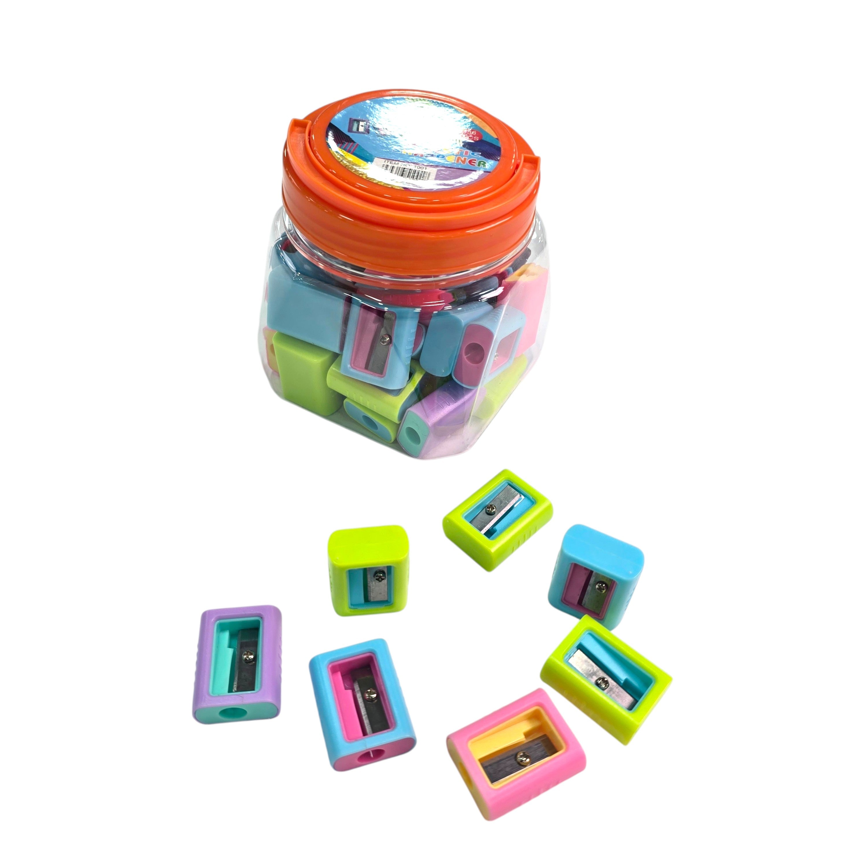 Color Pencil Sharpener 36PCS Jar