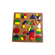 Wooden Shape Puzzle Board Set