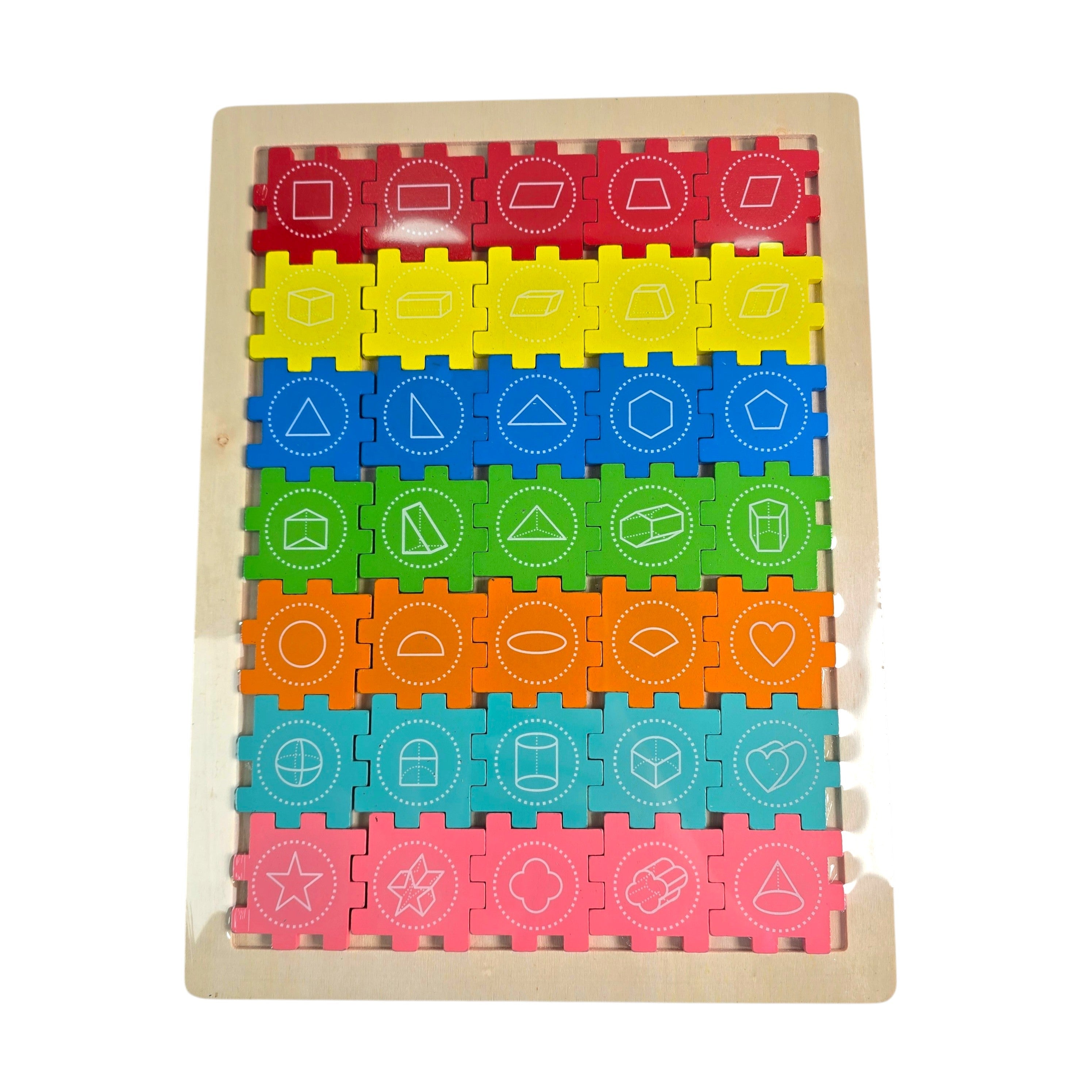 Educational Puzzle Boards Set