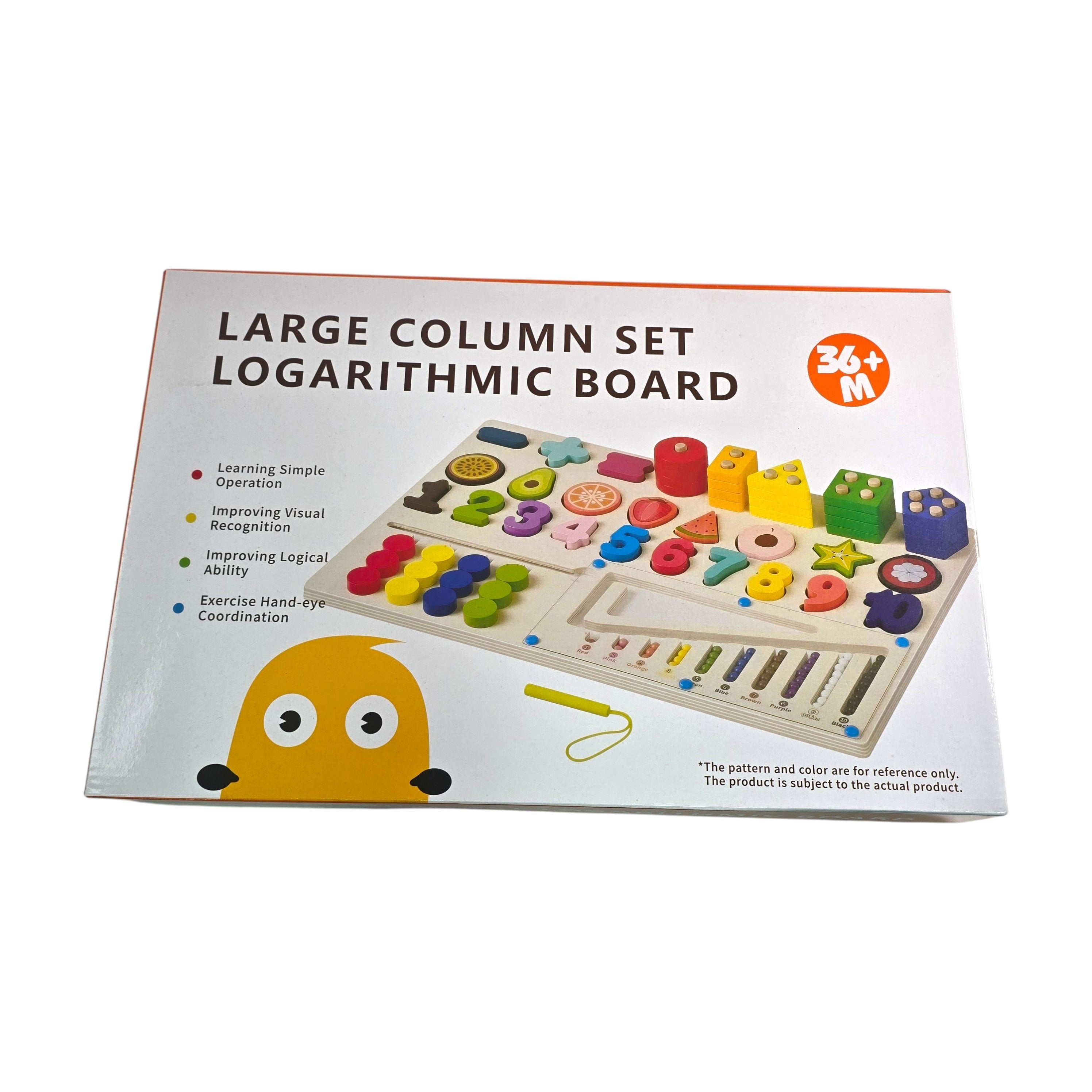Large Column Set Logarithmic Board