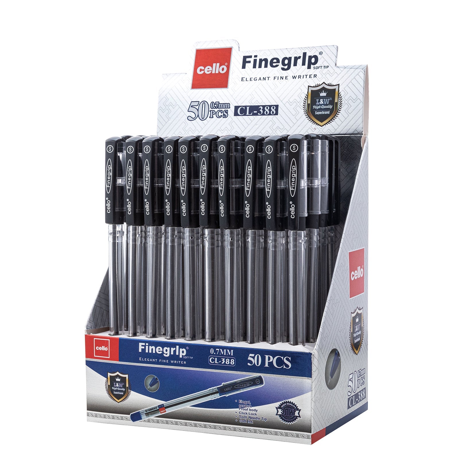 Cello Fine Grip Pen (Box of 50)