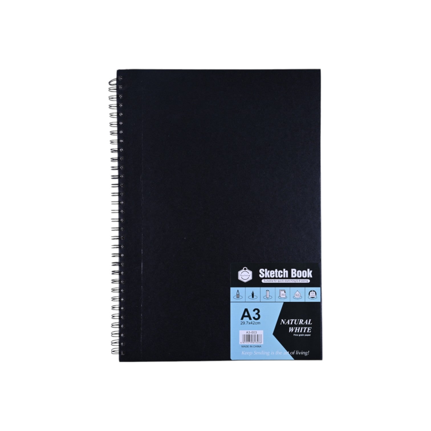 Keep Smiling Sketch Book
