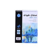 Acrylic Colour Pad 300g 12 sheets