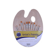 Keep Smiling Artist Brushes & Palette Set