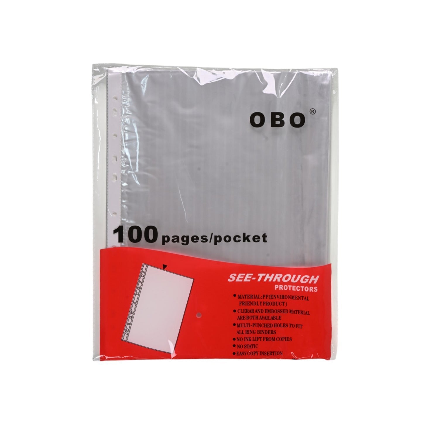 OBO Smooth Sheet Protector 70 mic