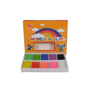 10 Colors Modeling Clay Tray Set