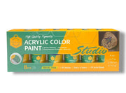 Acrylic Color Paint Set – 8 Pieces