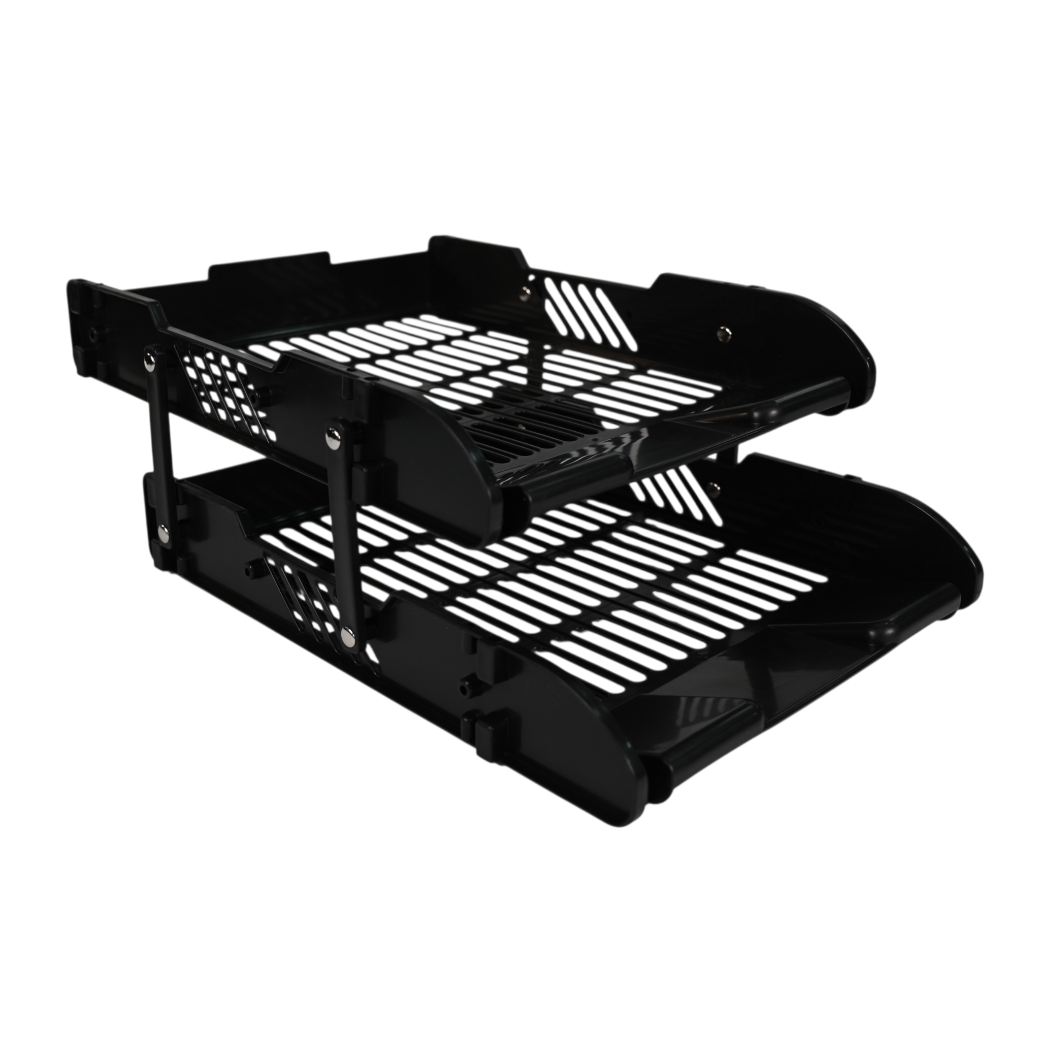 2-Tier Document Tray Plastic