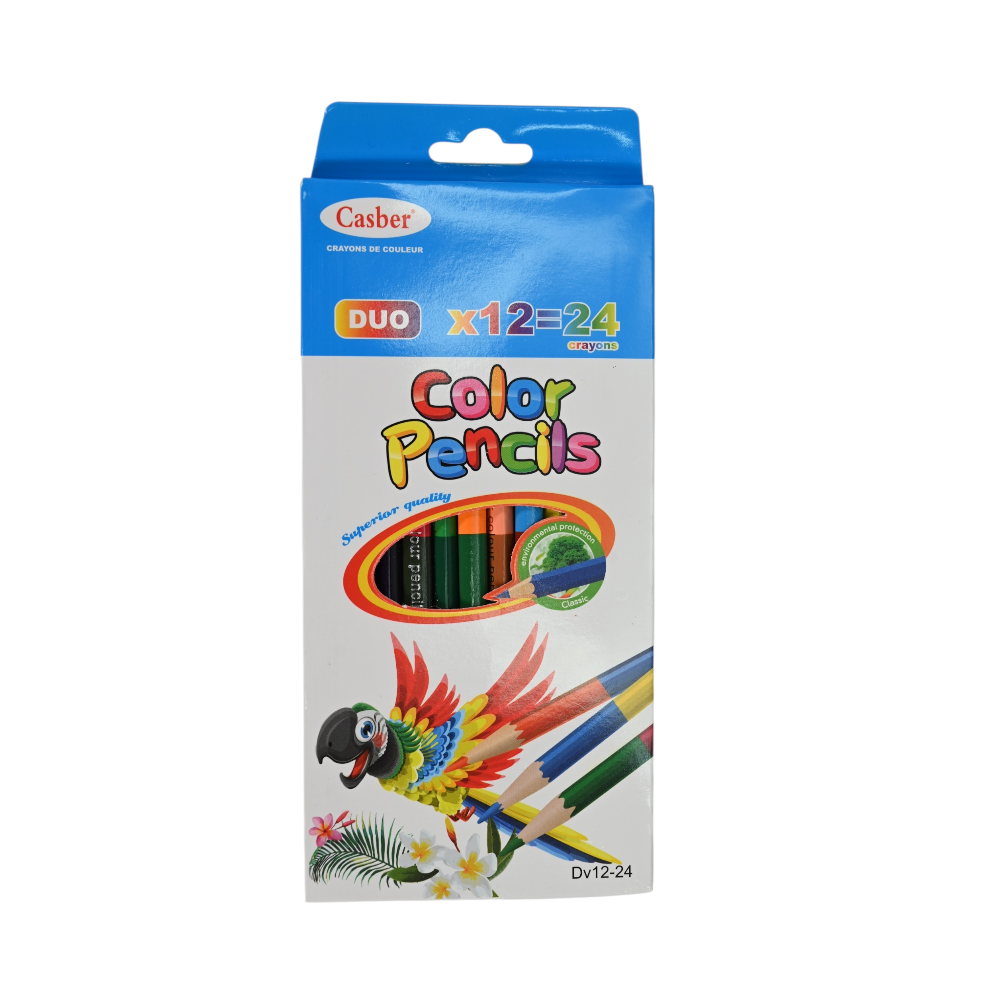 Color Pencils Duo Set 24 Colors