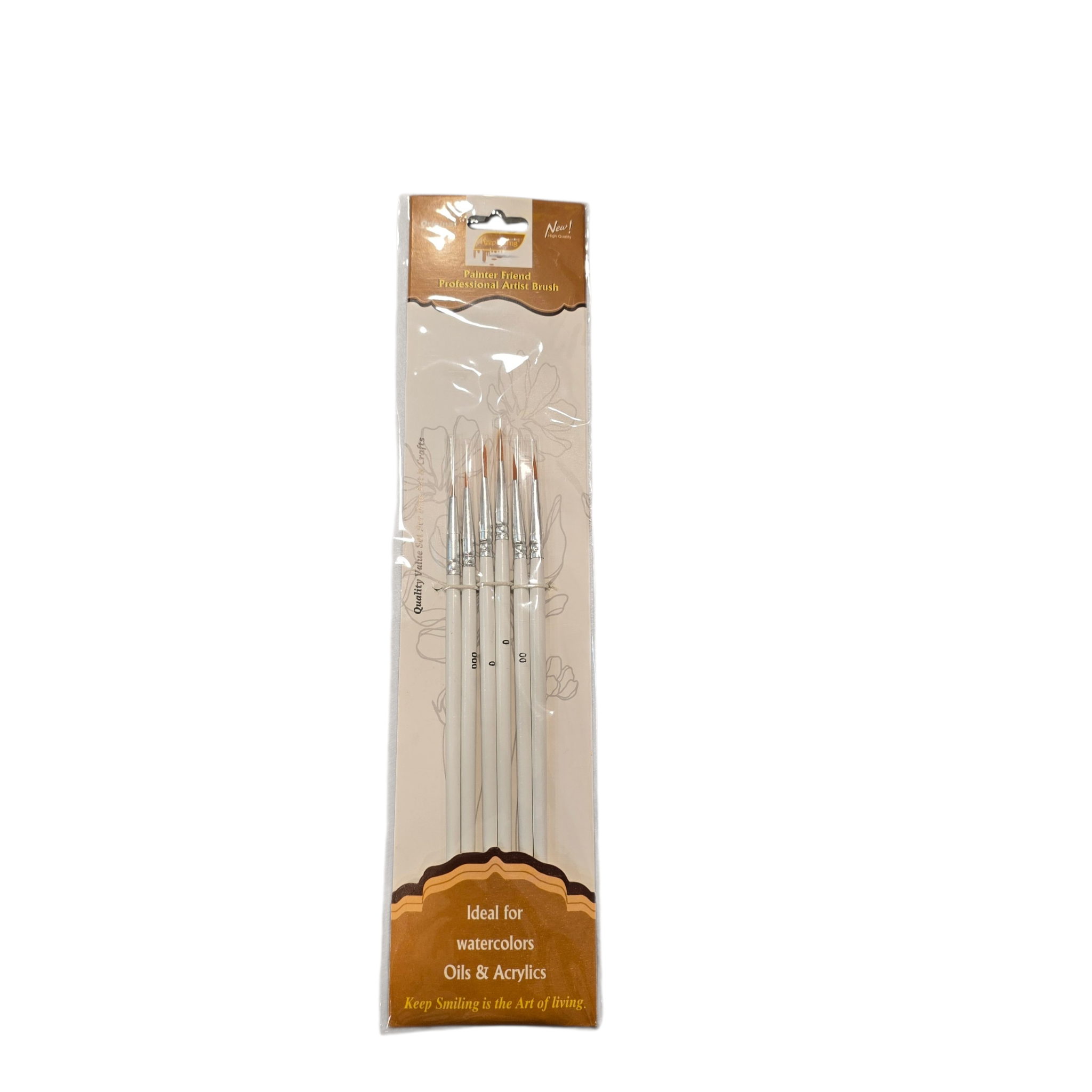 Fine Detail Artist Brush Set (0,00,000)